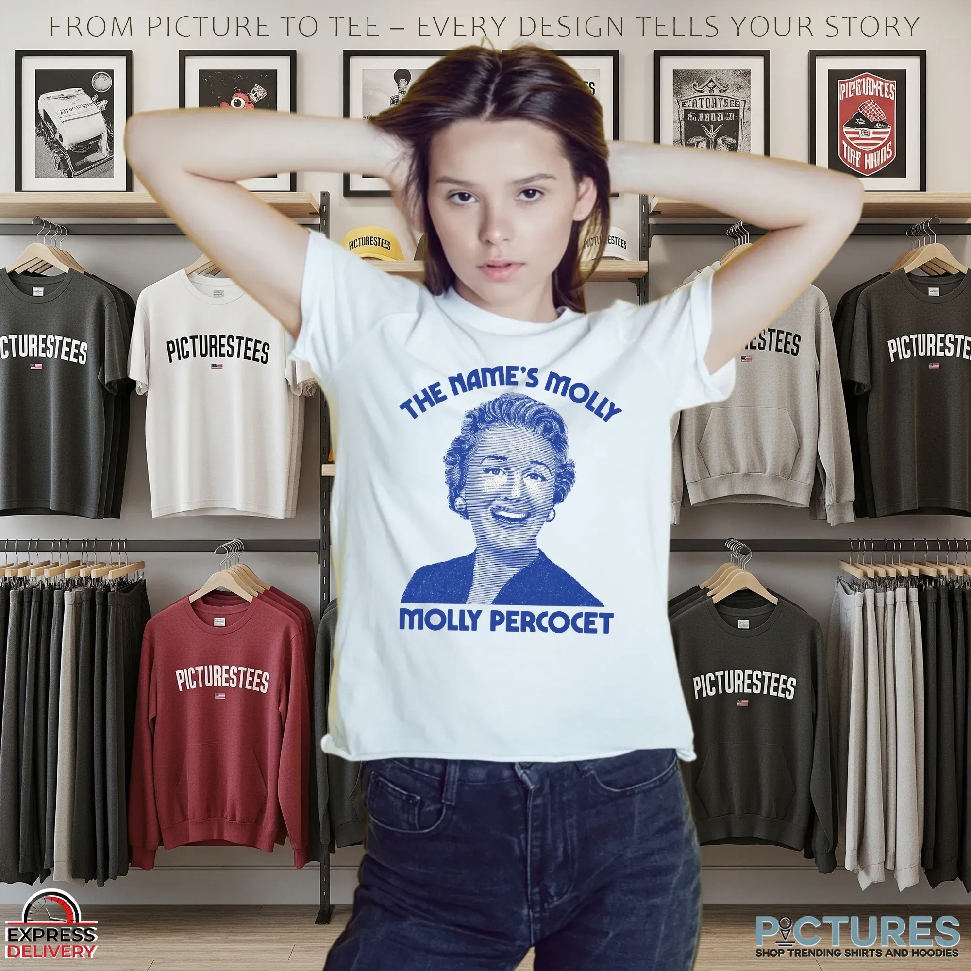 The Name's Molly Molly Percocet Meme T Shirt