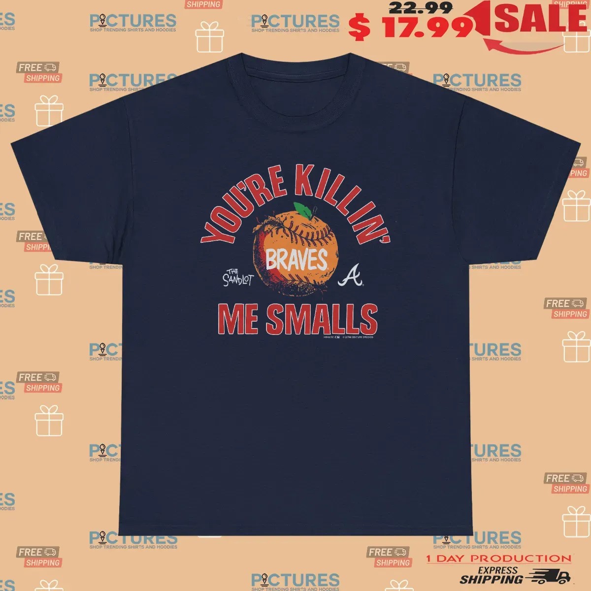 The Sandlot Atlanta Braves Baseball You're Killin' Me Smalls T Shirt