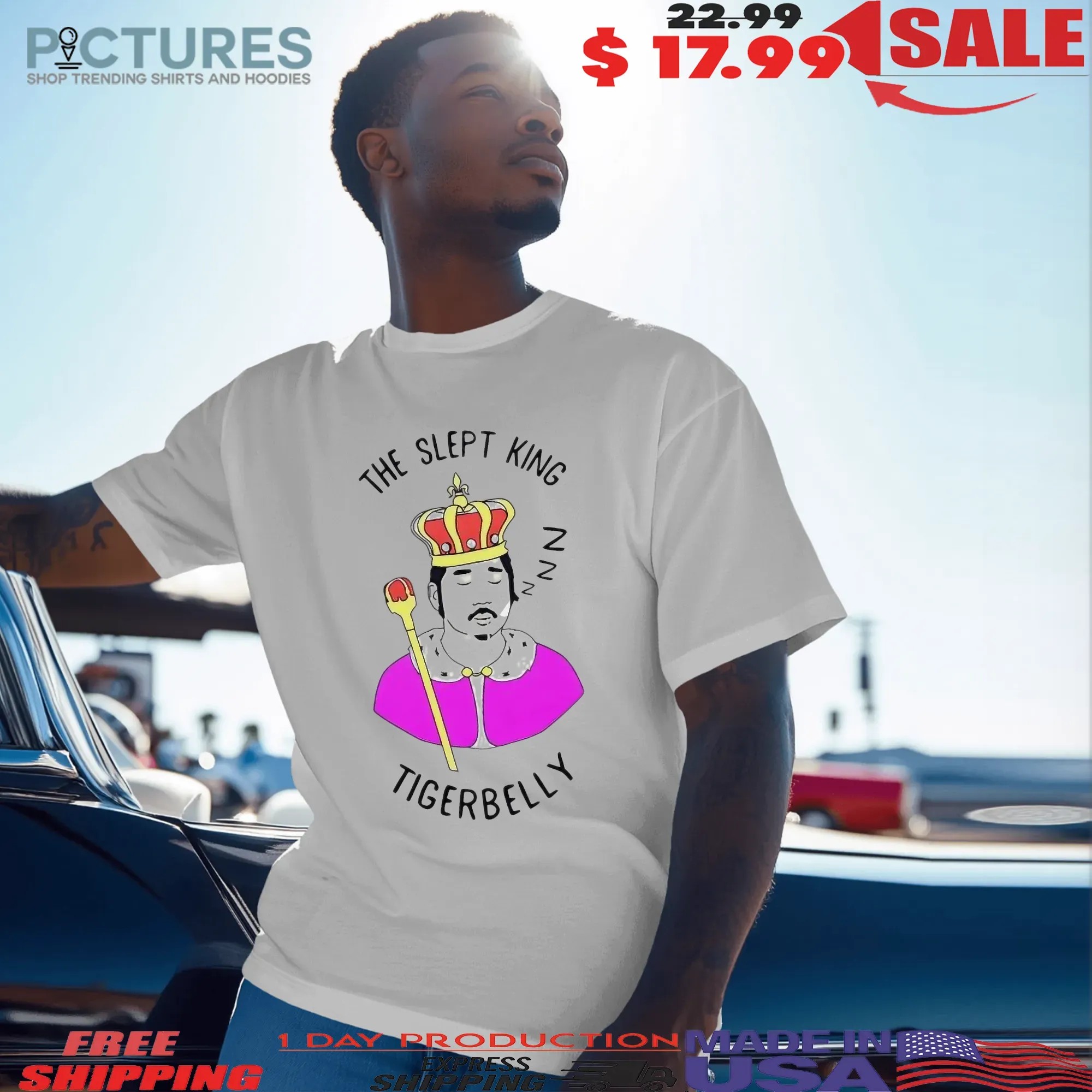 The Slept King Tigerbelly T Shirt
