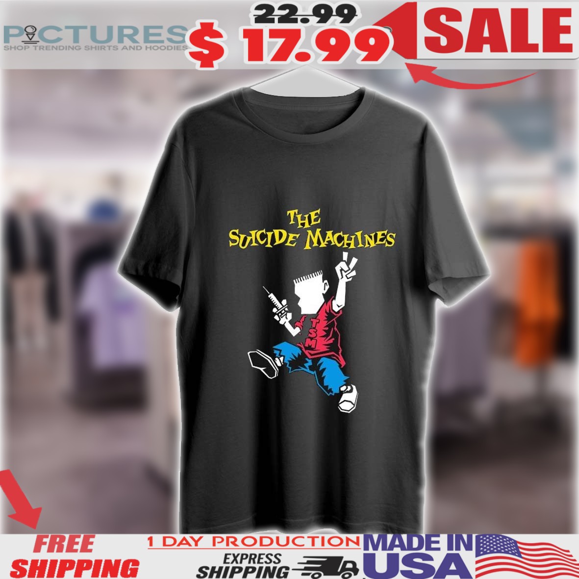 The Suicide Machines Hey Texas Shirt