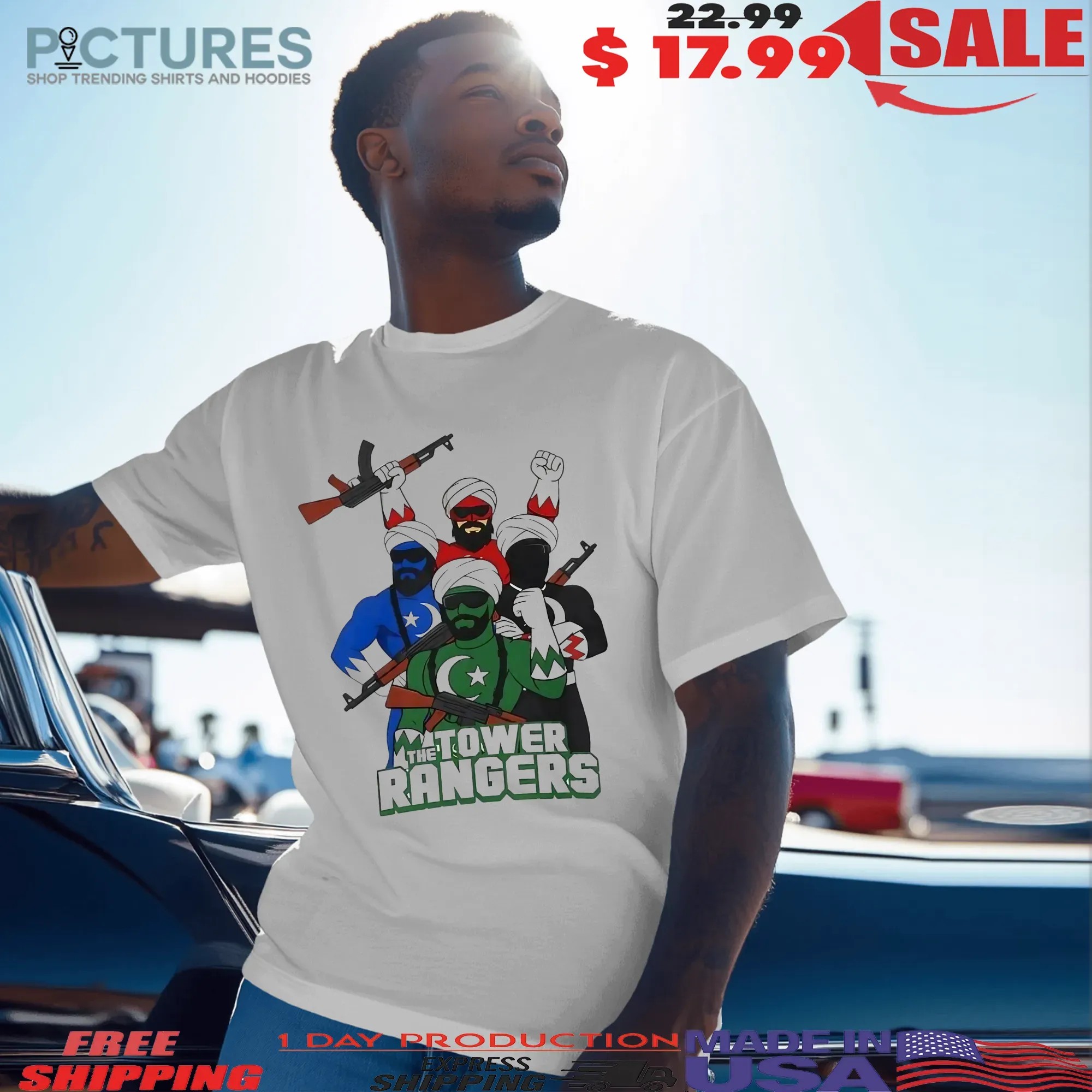 The Tower Rangers Parody Meme T Shirt