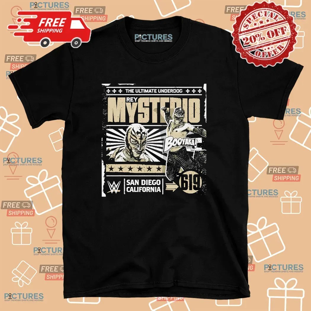 The Ultimate Underdog Rey Mysterio Comic Wrestling T Shirt 8 The Ultimate Underdog Rey Mysterio Comic Wrestling T Shirt