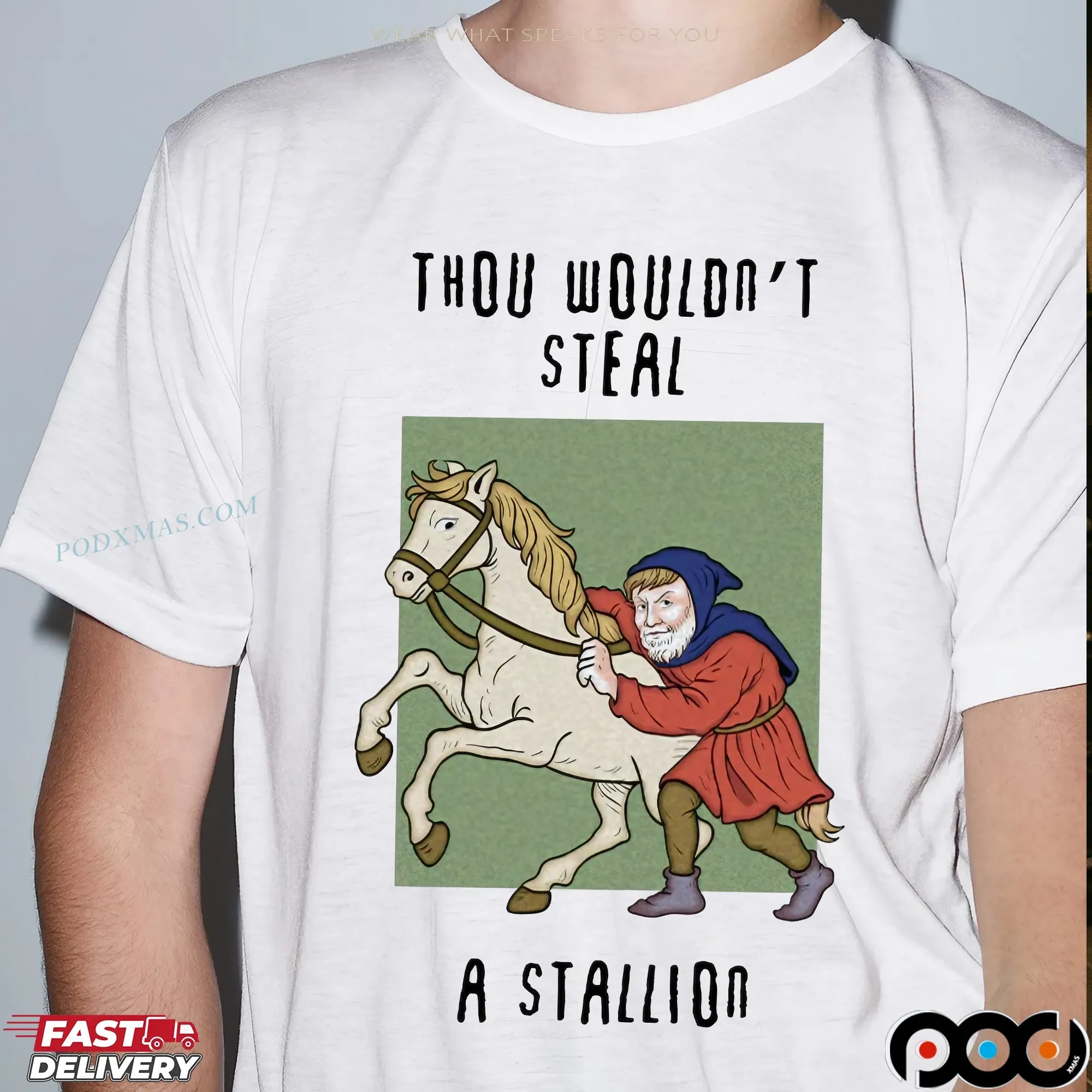 Thou Wouldn't Steal A Stallion T Shirt