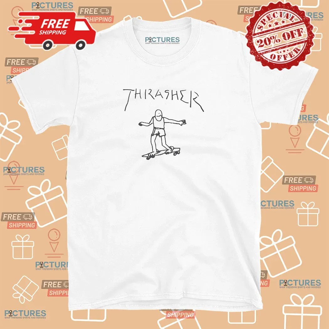 Thrasher Gonz Skateboard T Shirt