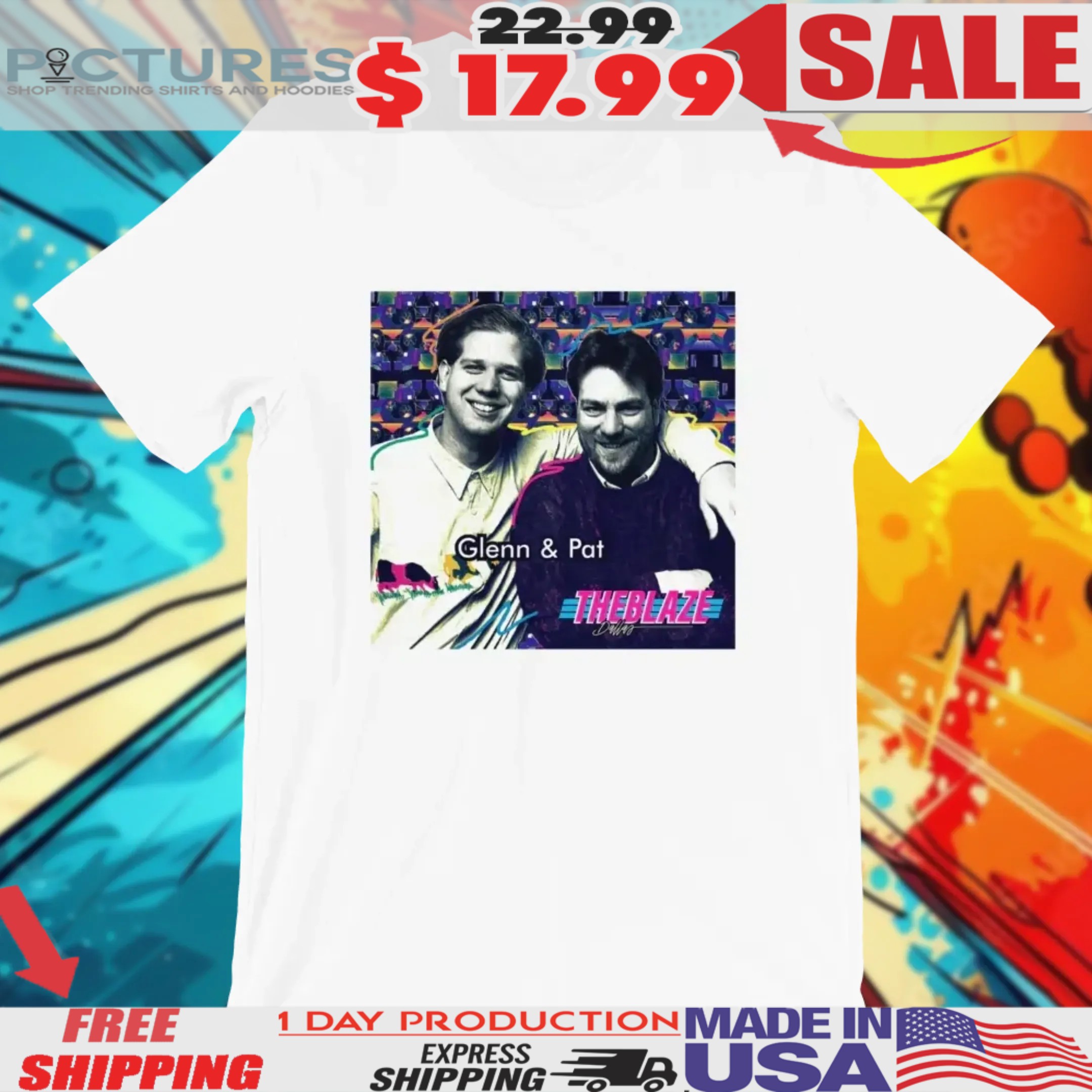 Throwback Glenn And Pat Shirt