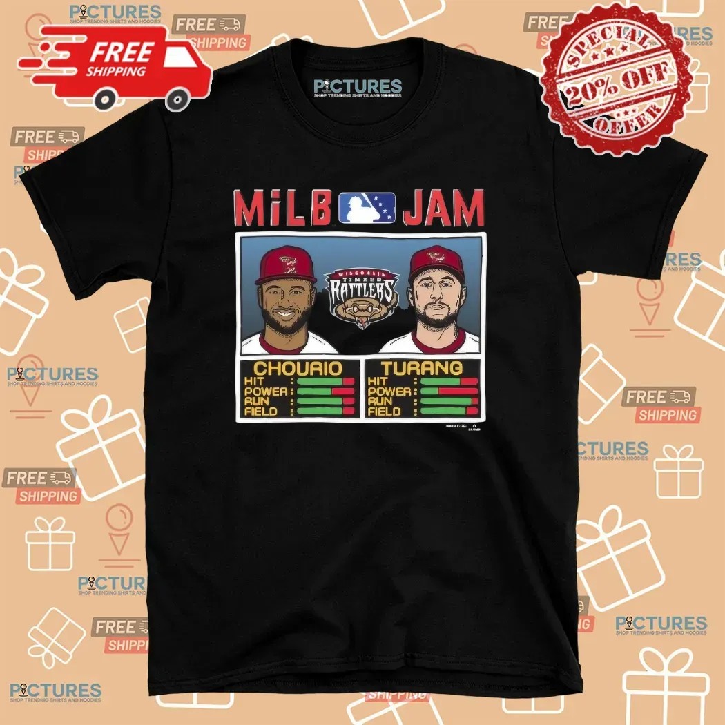 Timber Rattlers Chourio x Turang MiLB Jam T Shirt