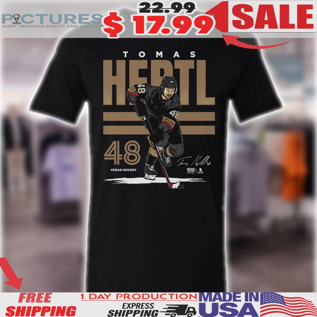Tomas Hertl Vegas Golden Knights NHL Signature Shirt 1 Tomas Hertl Vegas Golden Knights NHL Signature Shirt