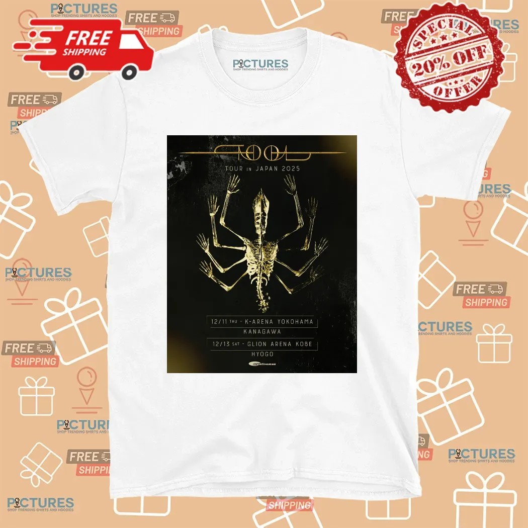 Tool Tour In Japan 2025 December 11-13 2025 At K-Arena Yokohama Kanagawa And Glion Arena Kobe Hyogo Skeleton Poster T Shirt 8 Tool Tour In Japan 2025 December 11-13 2025 At K-Arena Yokohama Kanagawa And Glion Arena Kobe Hyogo Skeleton Poster T Shirt