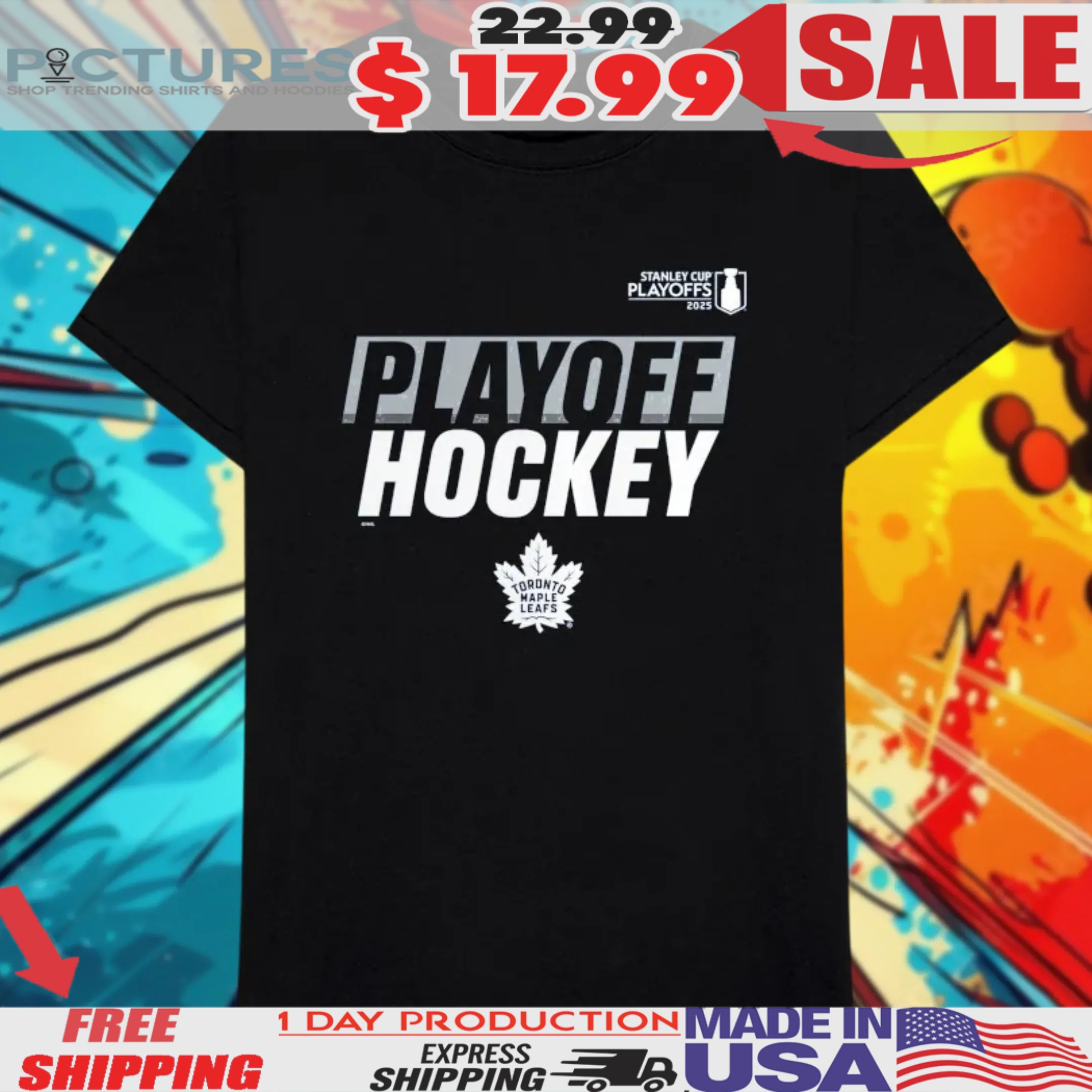 Toronto Maple Leafs Stanley Cup Playoffs 2025 Shirt