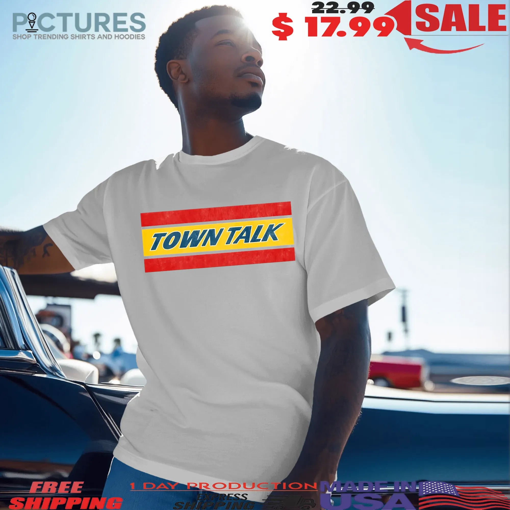 Town Talk Bread T Shirt