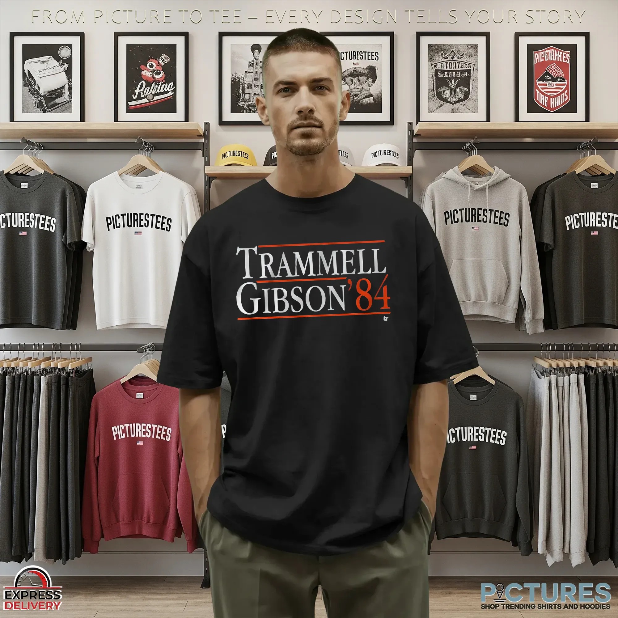 Trammell-Gibson '84 Graphic T Shirt