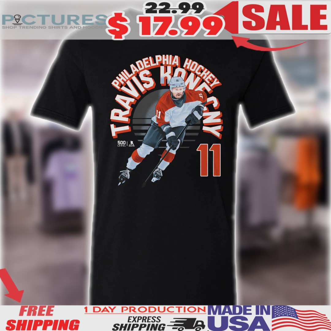 Travis Konecny 11 Philadelphia Flyers  Name Number NHL Shirt