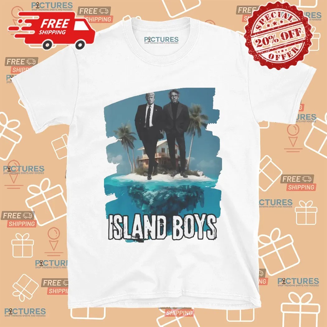 Trump Epstein Island Boys Parody T Shirt