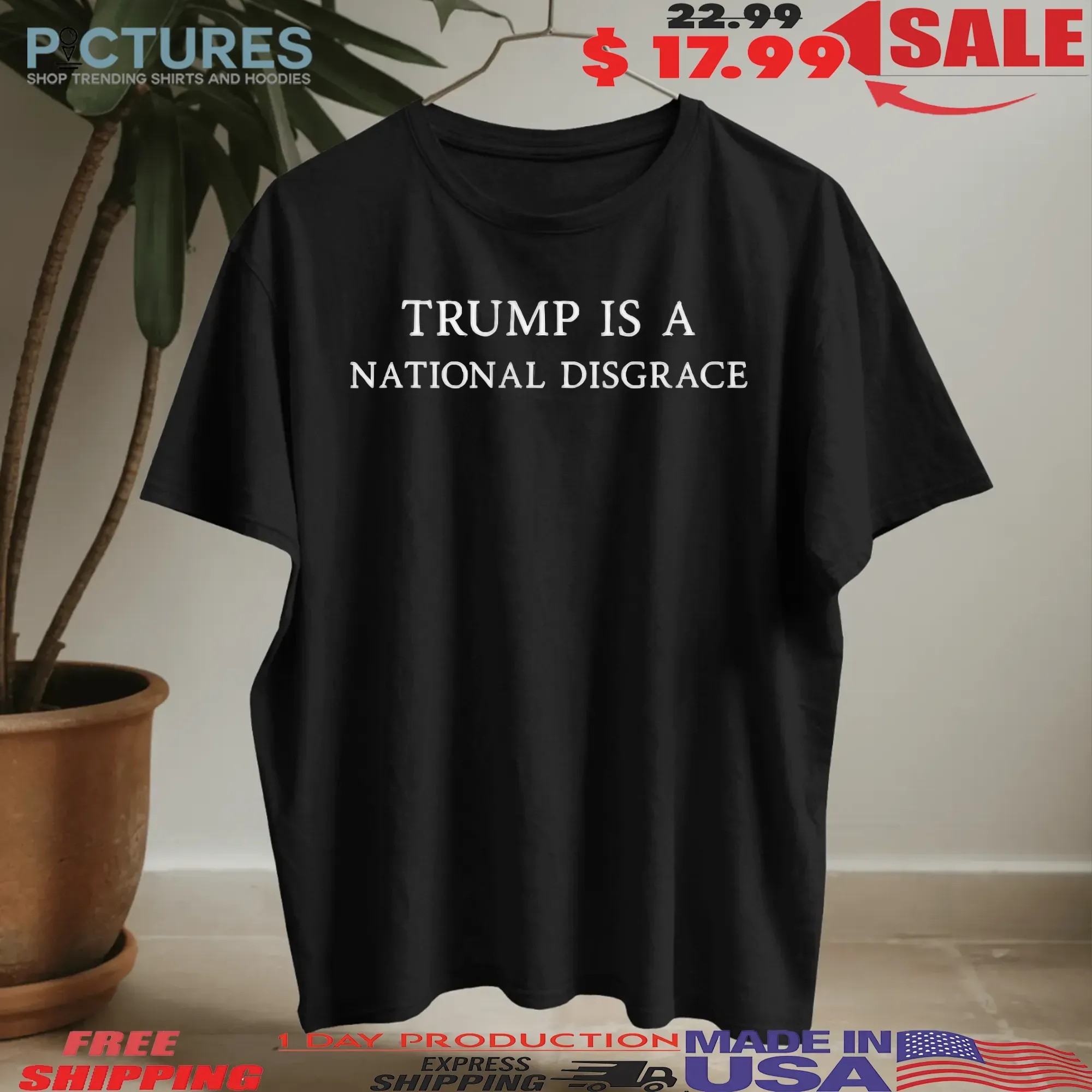 Trump Is A National Disgrace T Shirt