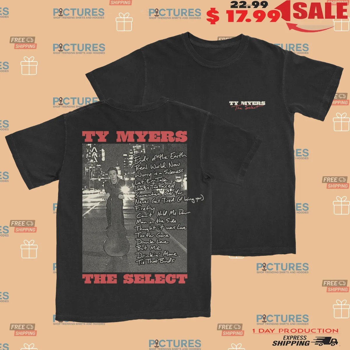 Ty Myers The Select Album T Shirt