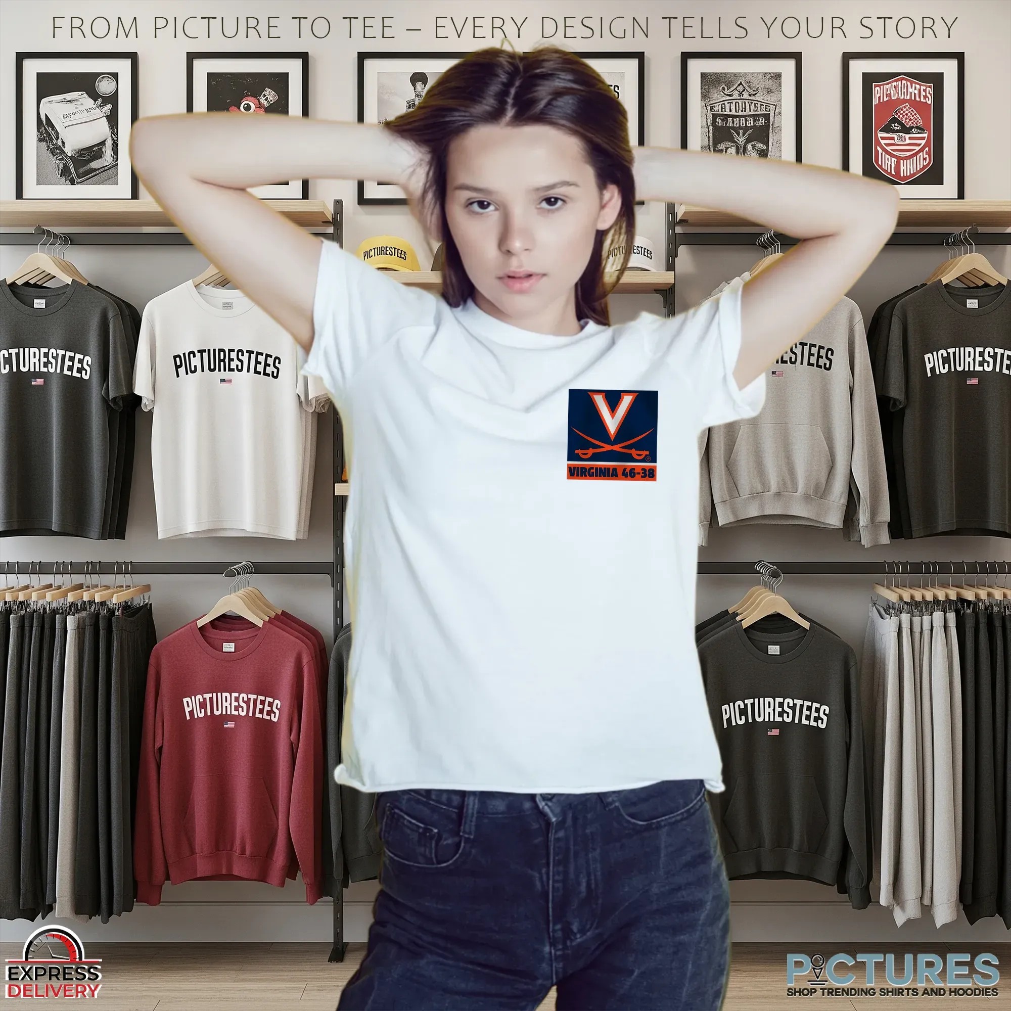UVA Football 'Hoos Did It Again Virginia 46-38 September 26 2025 T Shirt