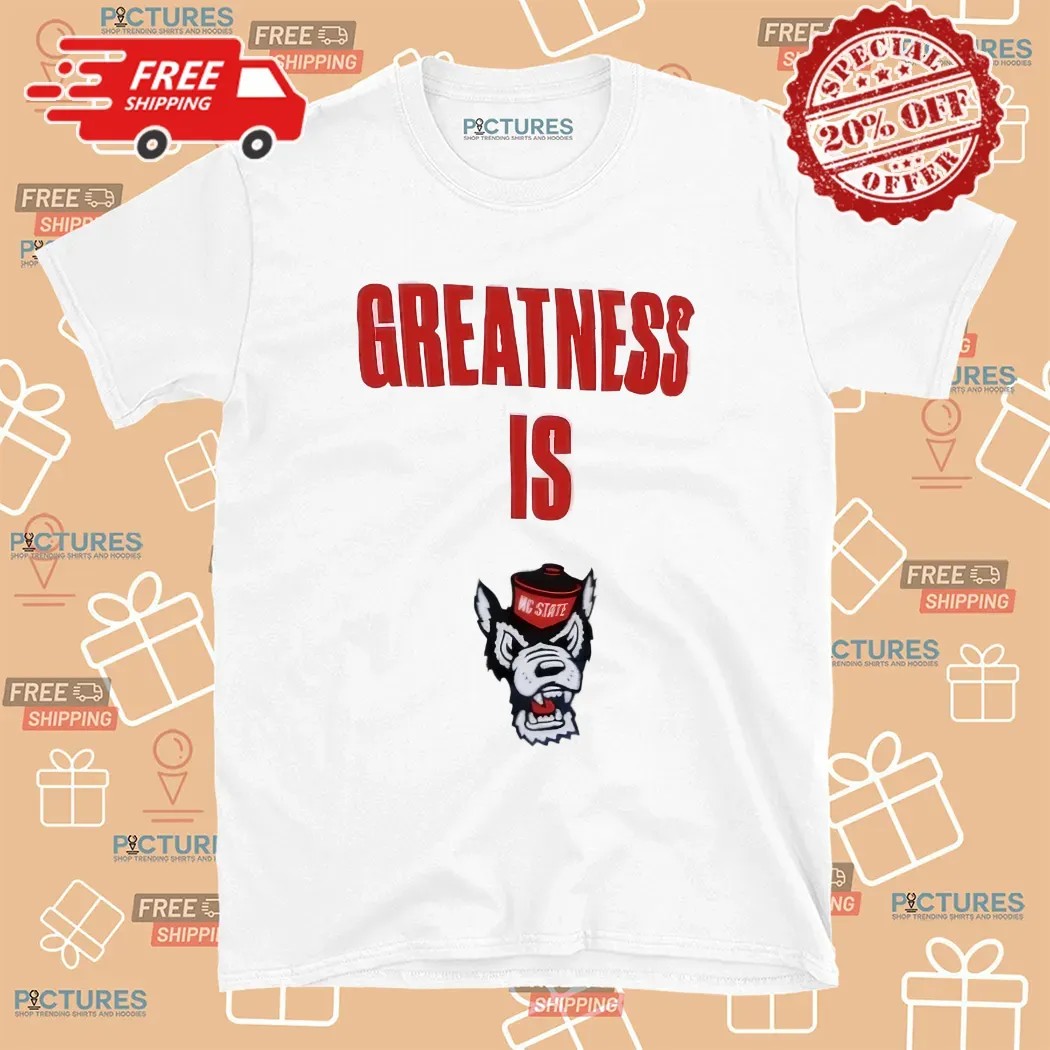Uconn Huskies Qadence Samuels Wearing Greatness Is Nc State Basketball T Shirt