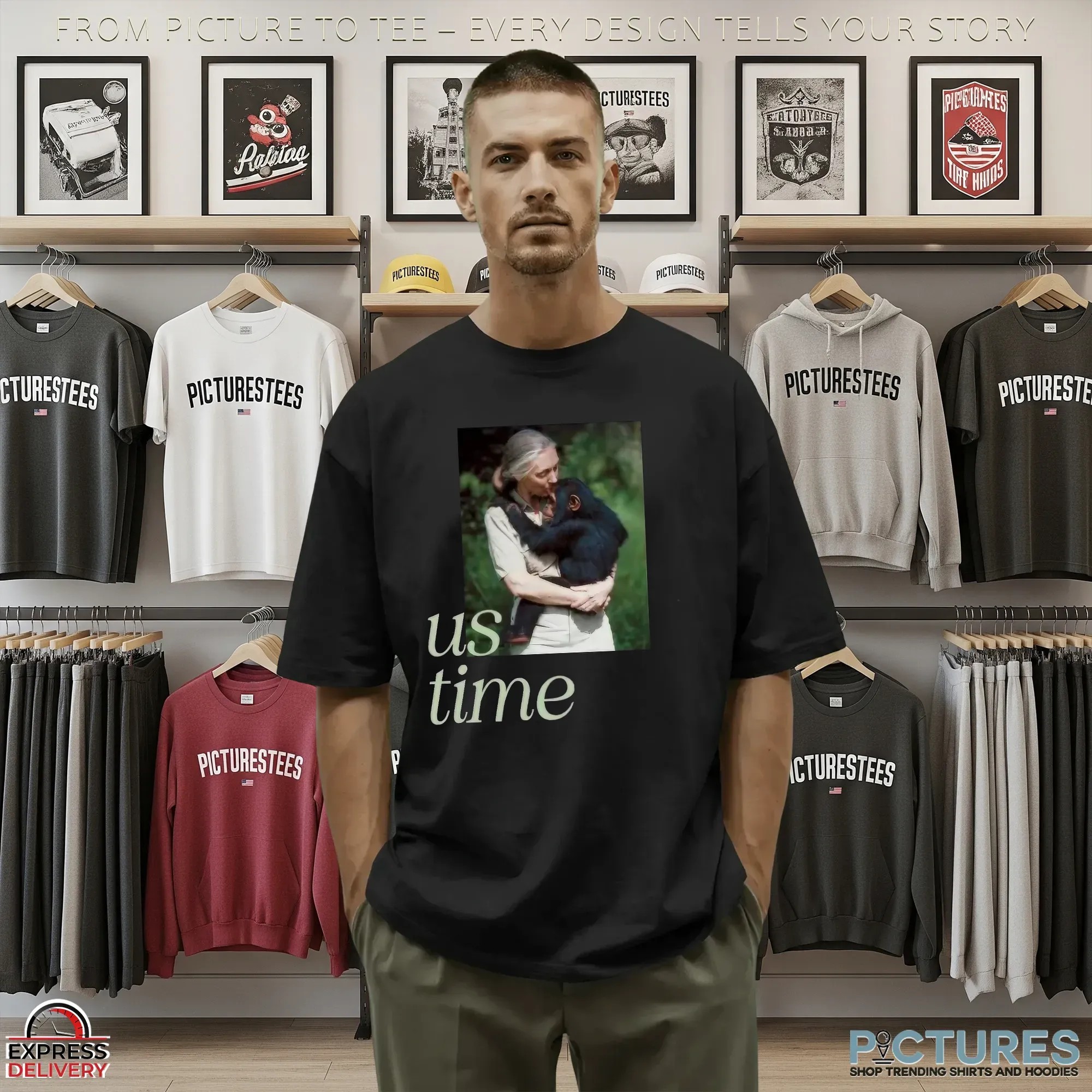 Us Time Jane Goodall RIP T Shirt