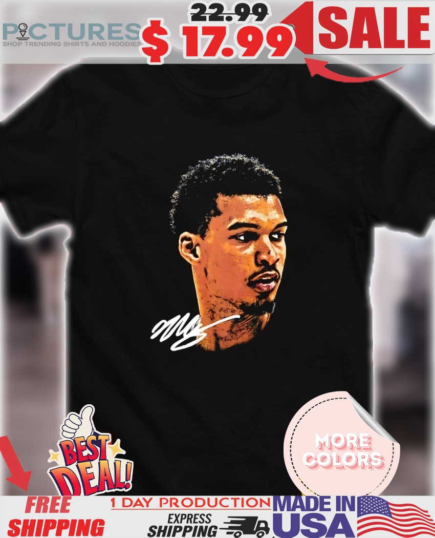 Victor Wembanyama NBA big face player signature shirt