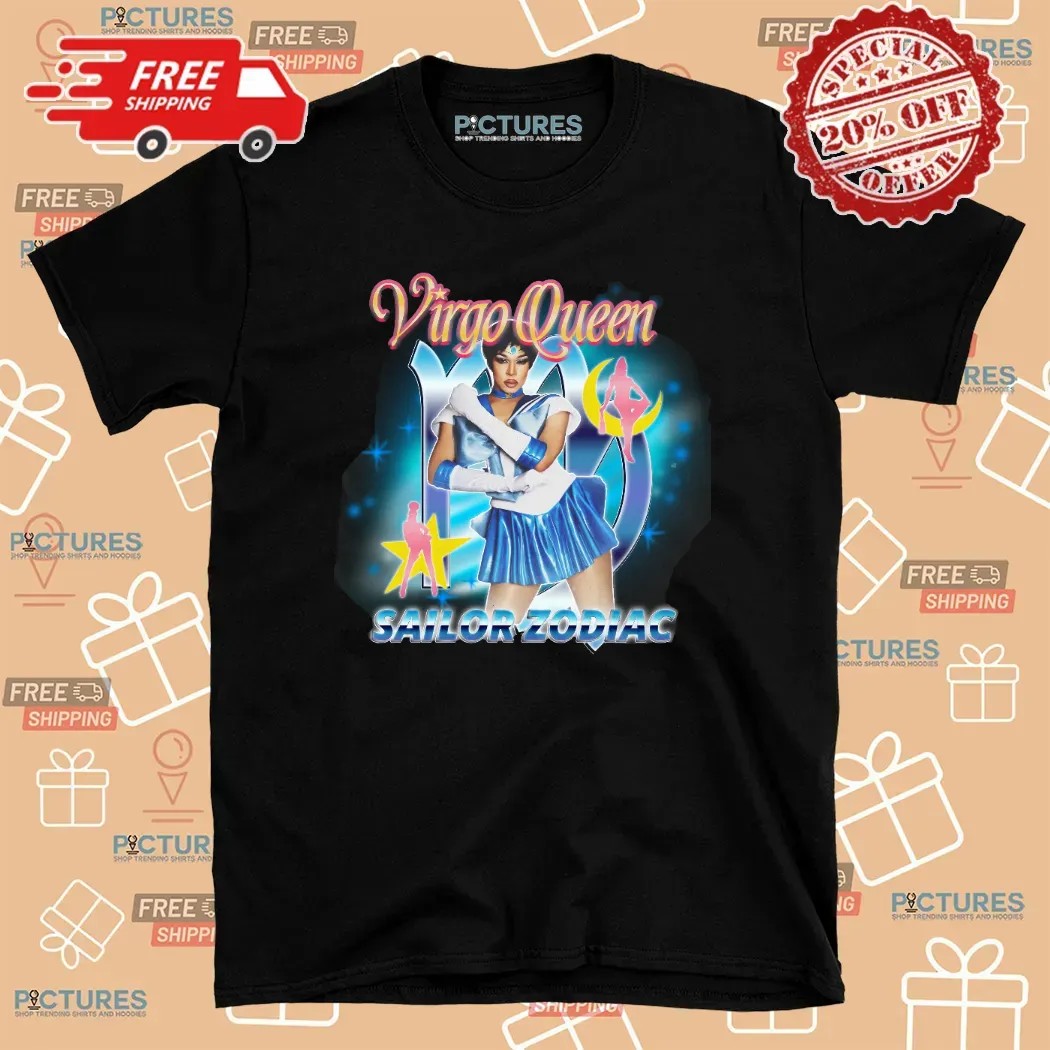 Virgo Queen Sailor Moon Zodiac Virgo T Shirt