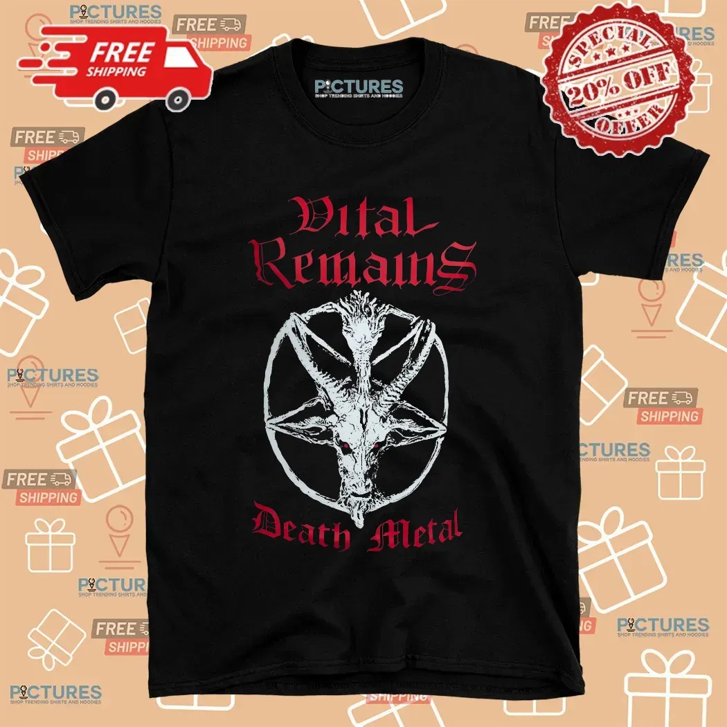 Vital Remains Death Metal T Shirt