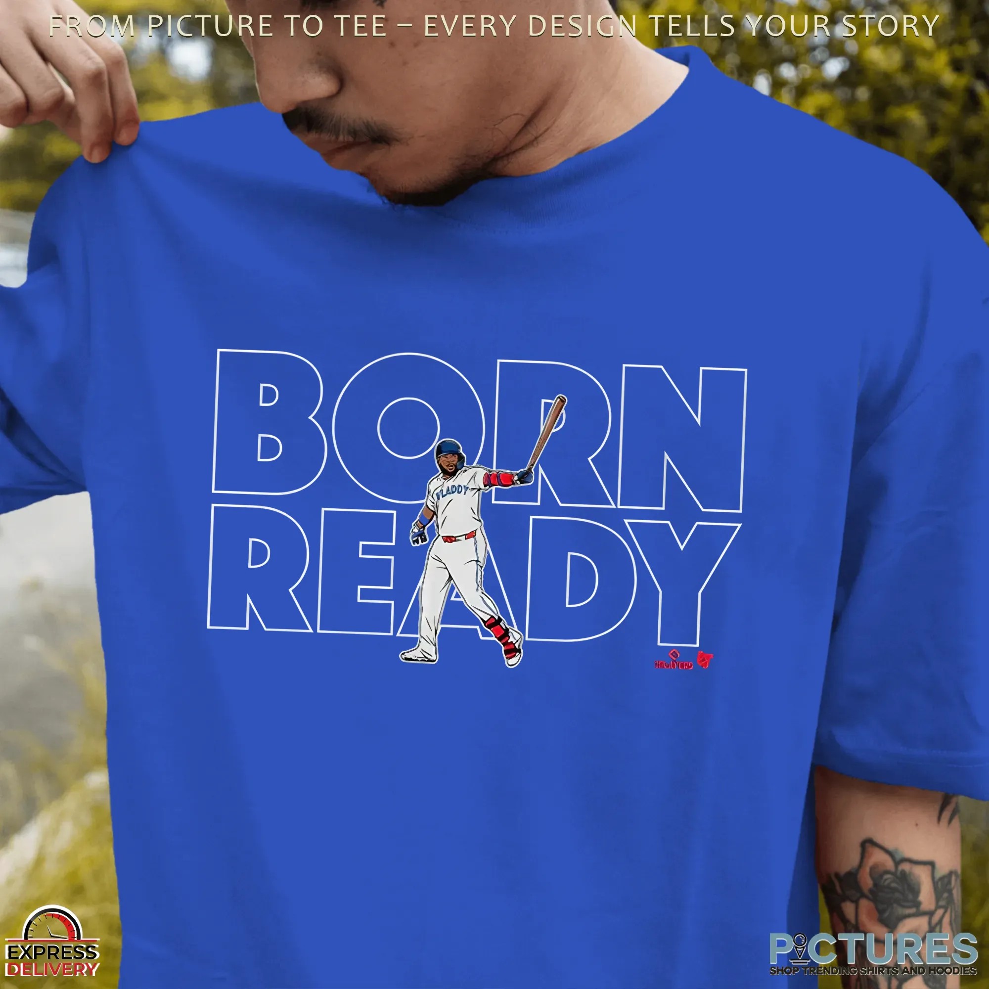 Vladimir Guerrero Jr Born Ready T Shirt