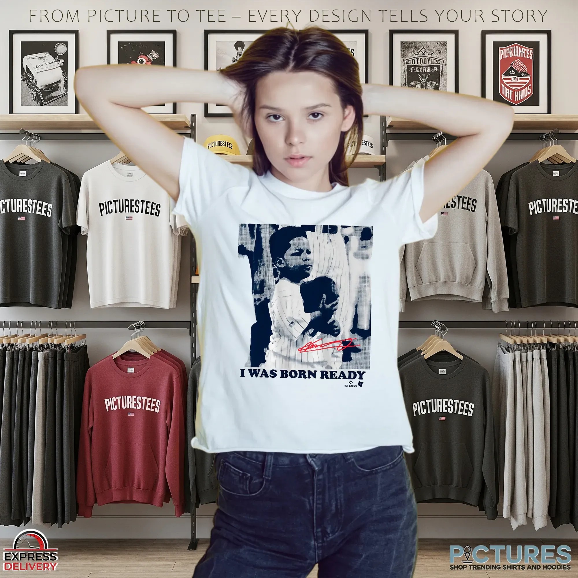 Vladimir Guerrero Jr I Was Born Ready T Shirt