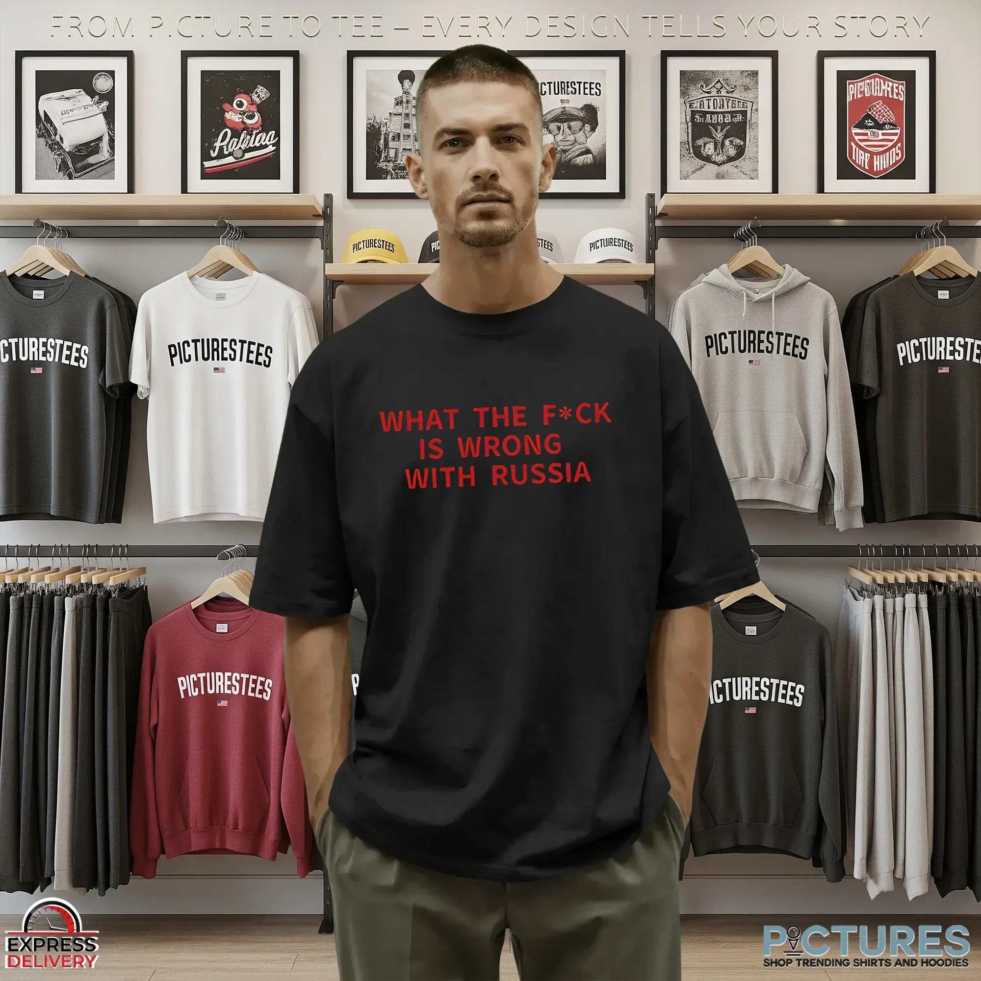 WTF Is Wrong With Russia T-shirt
