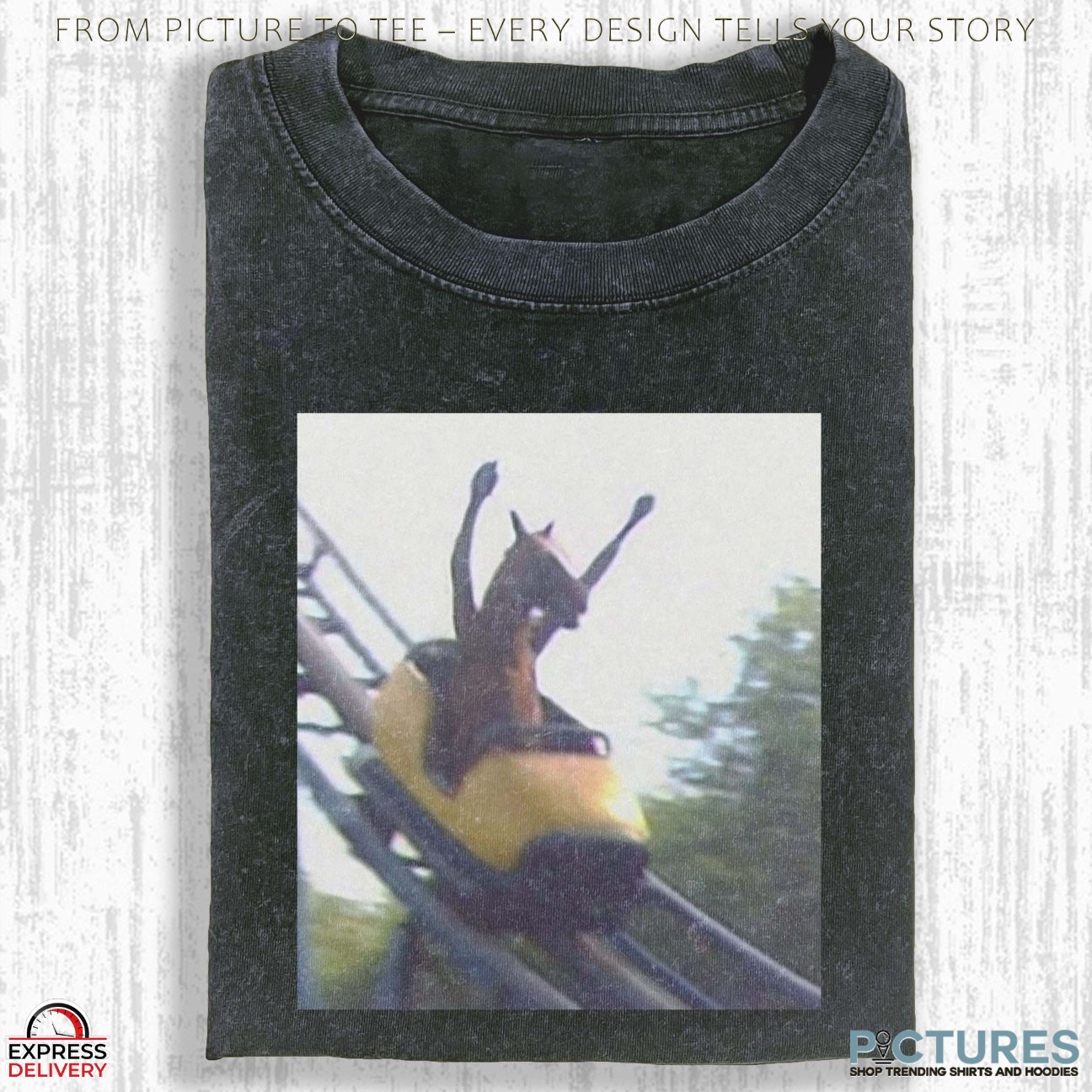Wacky Horse Riding Roller Coaster Meme T Shirt