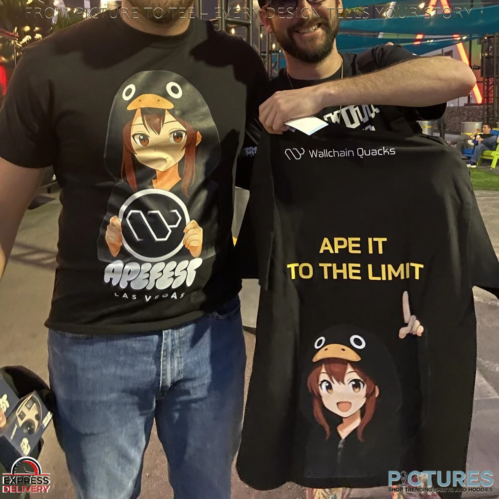 Wallchain Quacks Ape It To The Limit T Shirt 3 Wallchain Quacks Ape It To The Limit T Shirt