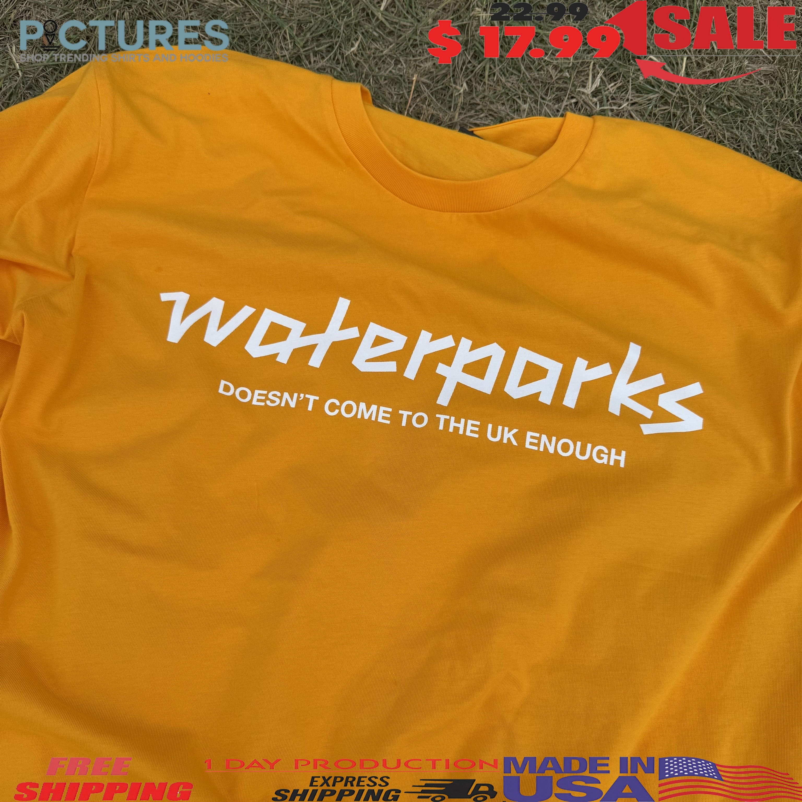 Waterparks Doesn't Come To The Uk Enough T Shirt