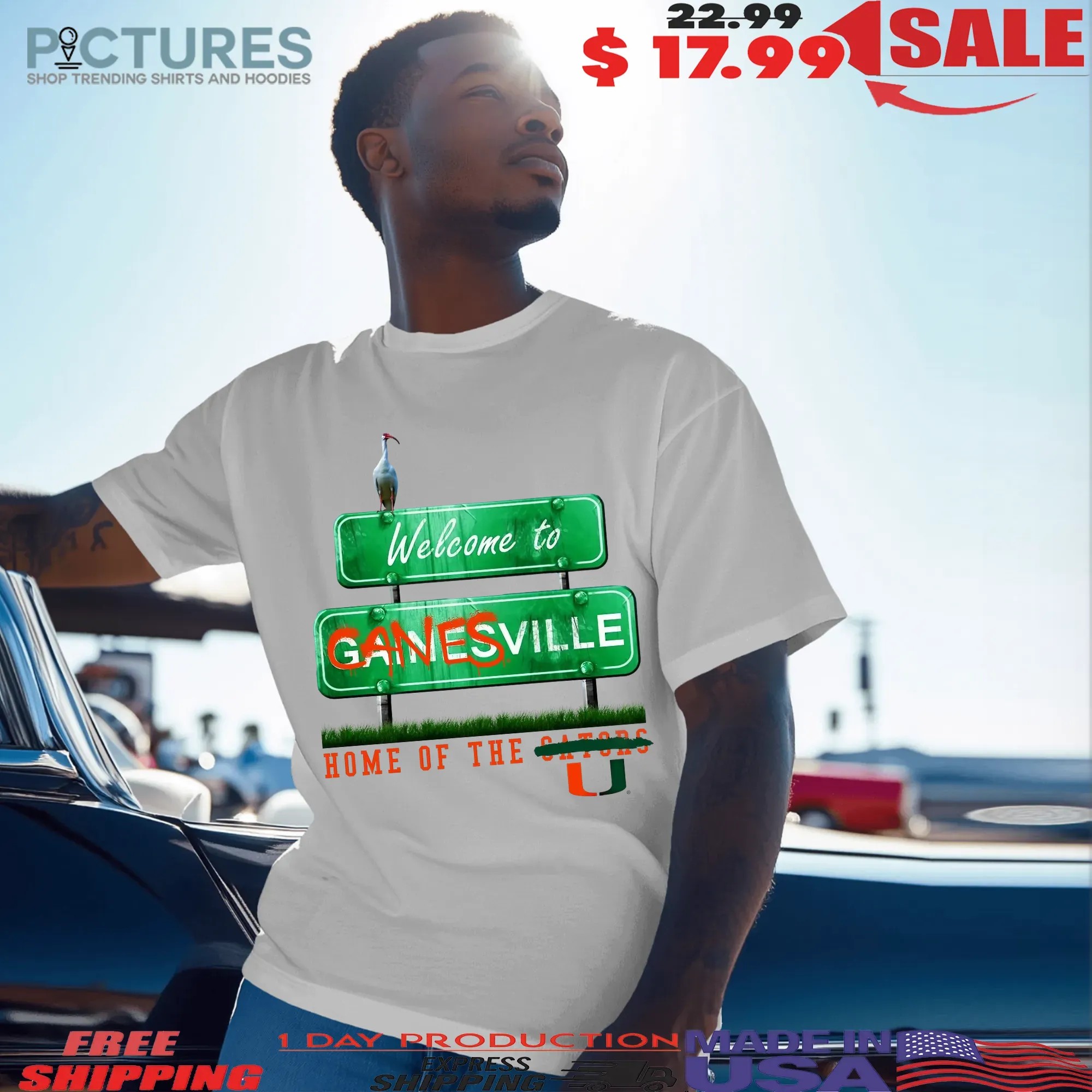 Welcome To Canesville Home Of The Miami Hurricanes T Shirt