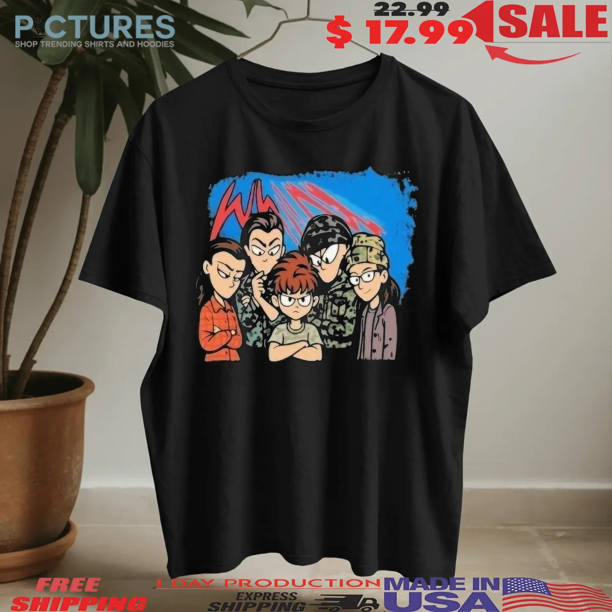 Whirr Band Tour 2025 Logo T Shirt