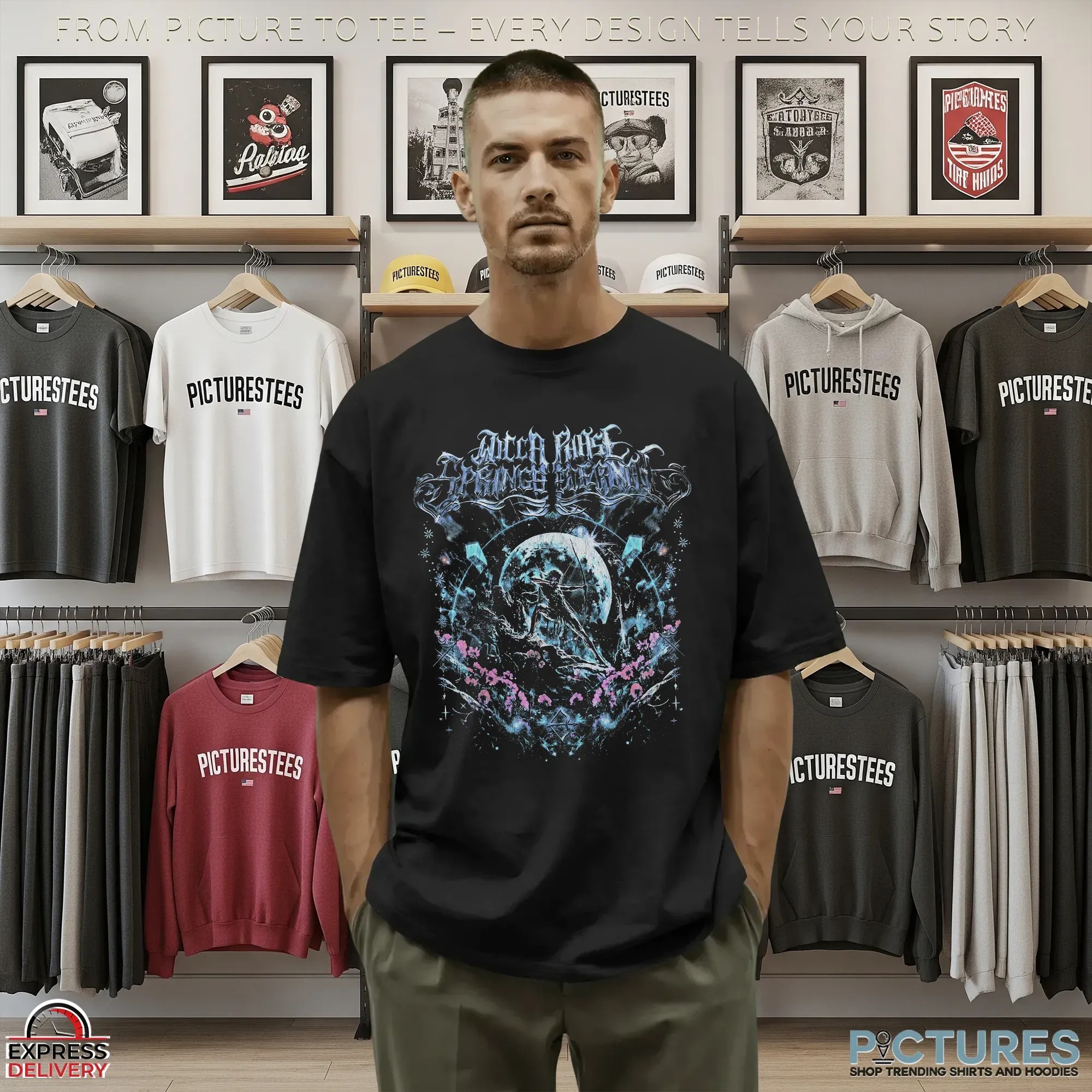 Wicca Phase Sagittarius Eternal Graphic T Shirt