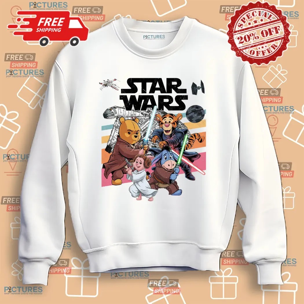 Winnie The Pooh Star Galaxy Crossover T Shirt