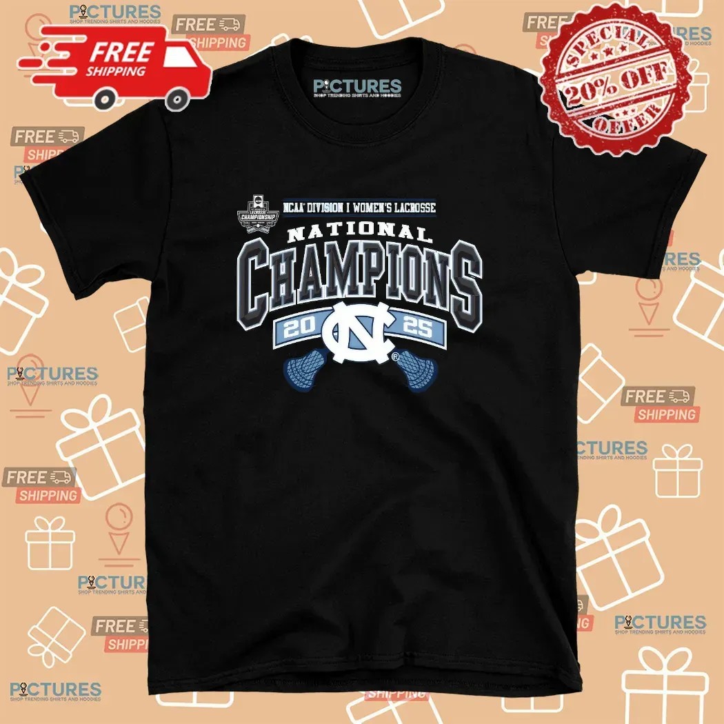 Women’s Lacrosse National Champions North Carolina Tar Heels Bound T Shirt