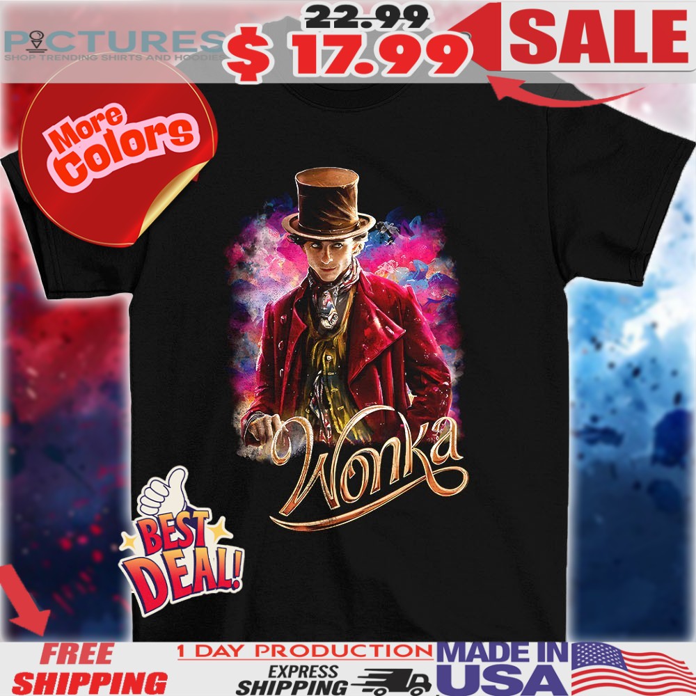 Wonka Timothee Chalamet Graphic Shirt