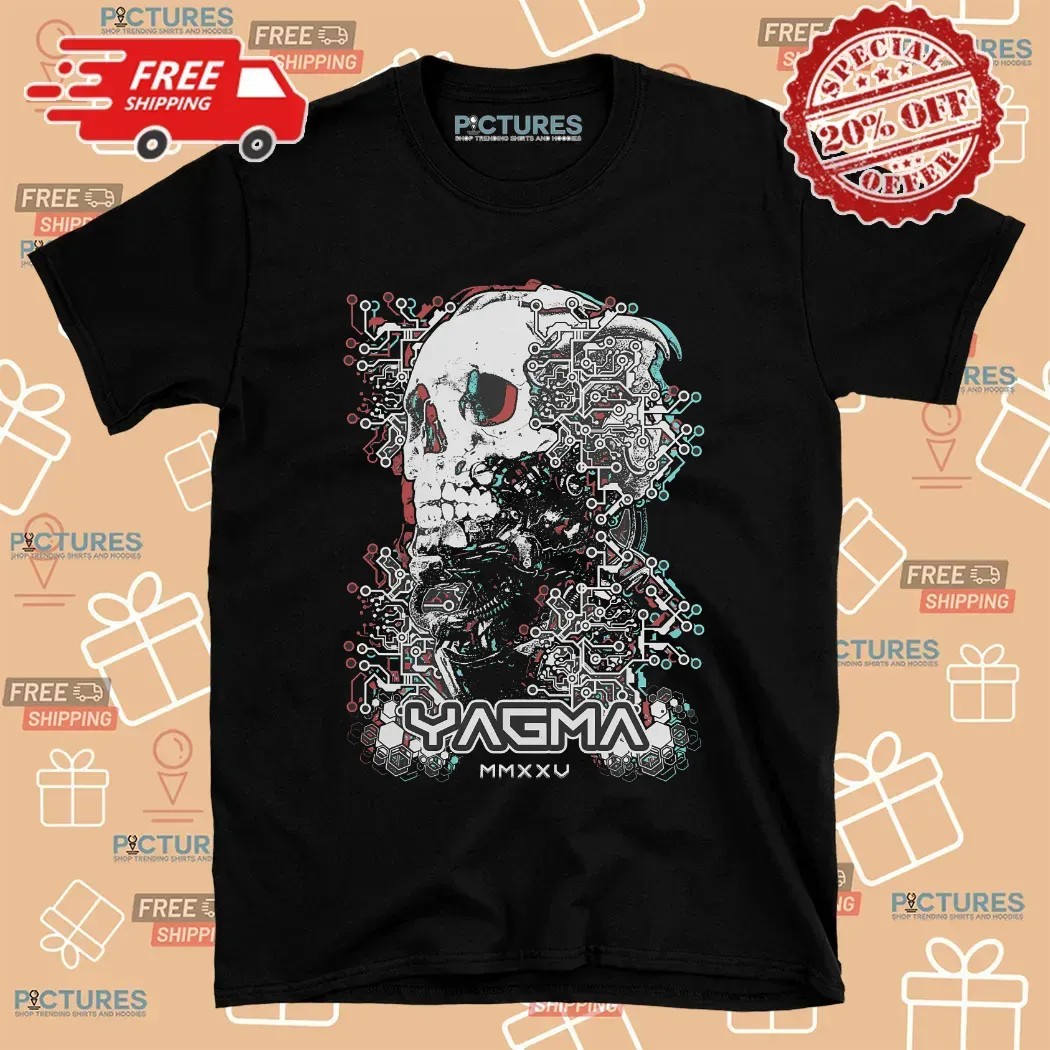 Yagma MMXXV Skull T Shirt