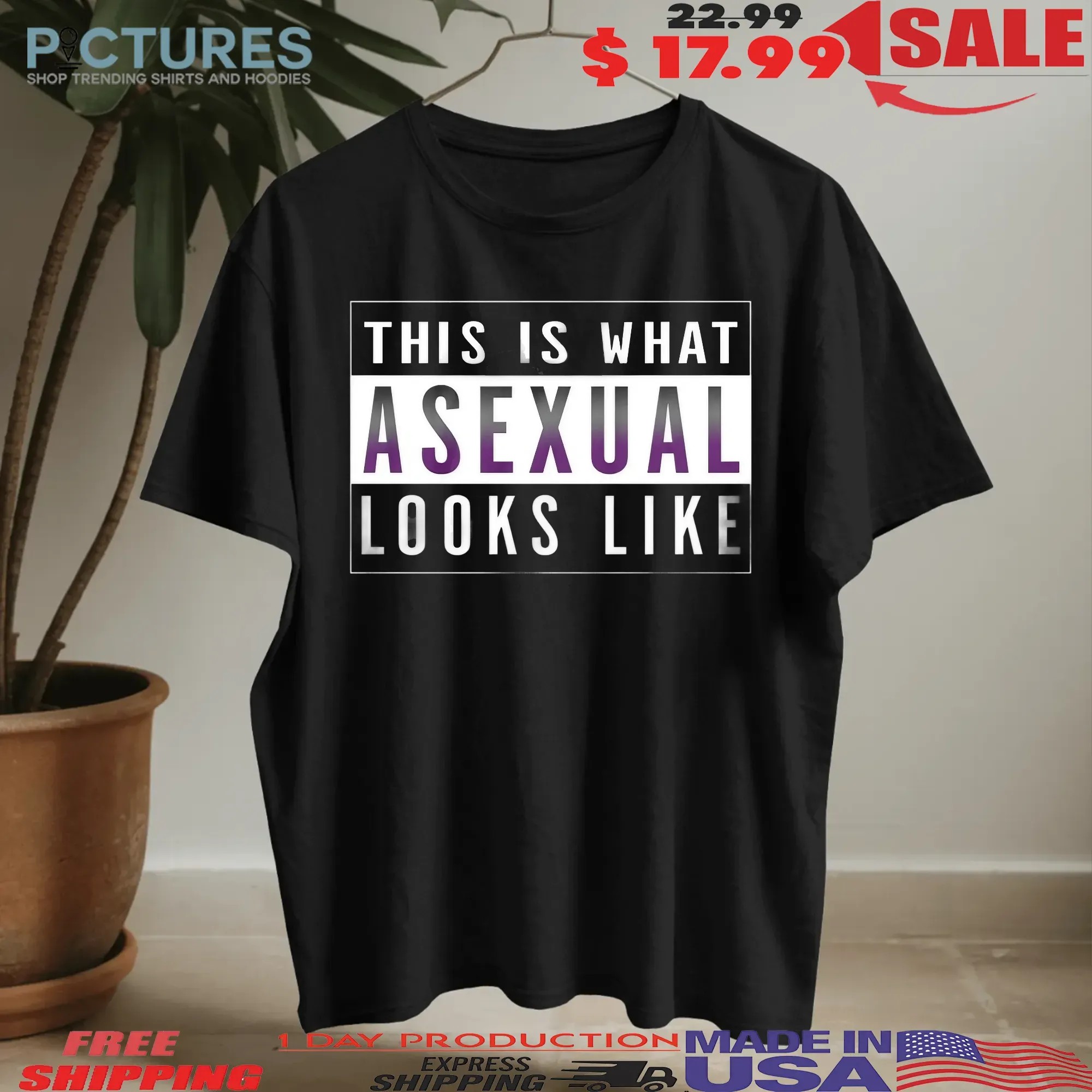 Yasmin Benoit This is What Asexual Looks Like T Shirt