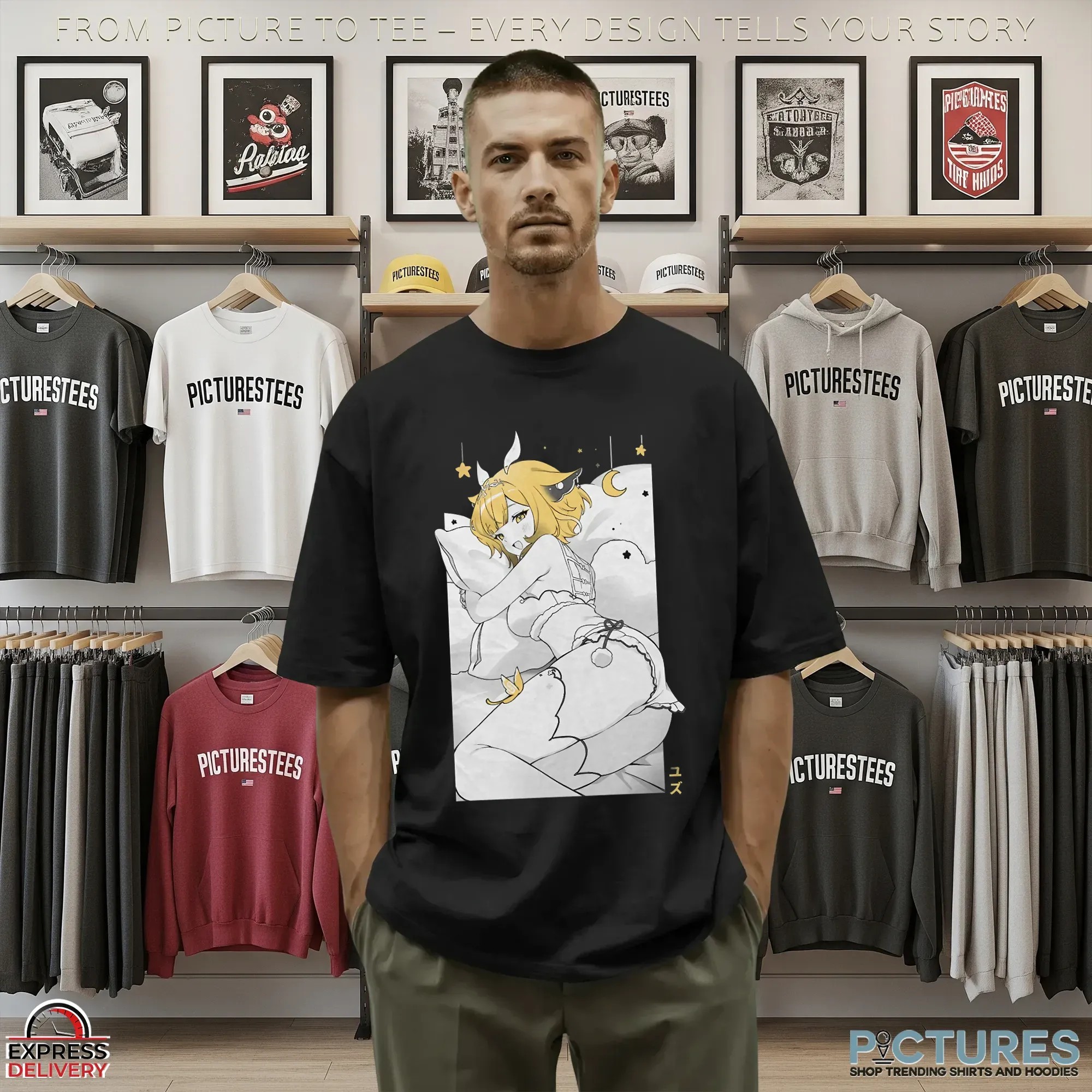 Yuzu Waifu Anime T Shirt