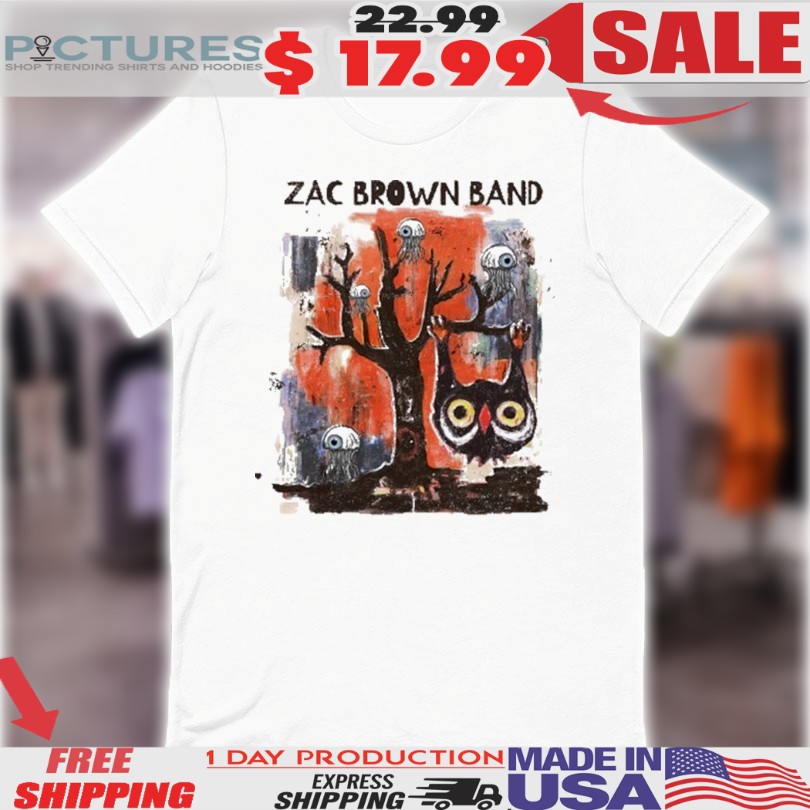 Zac Brown Band Owl Shirt