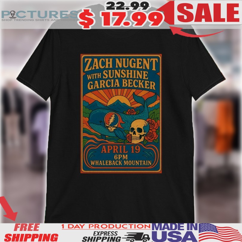 Zach Nugent With Sunshine Garcia Becker At Whaleback Mountain On Apr 19 2025 Shirt