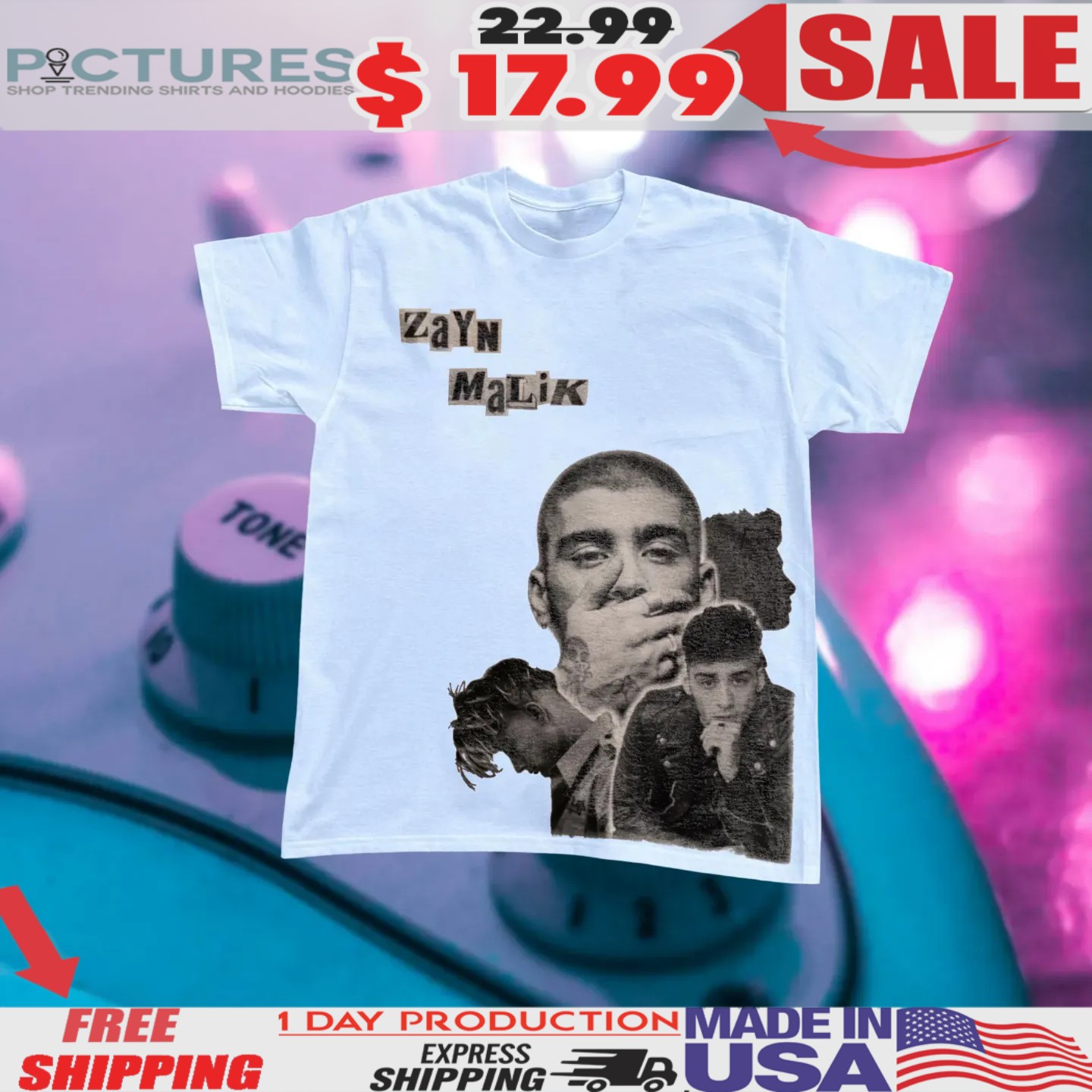Zayn Malik Graphic Shirt 1 Zayn Malik Graphic Shirt