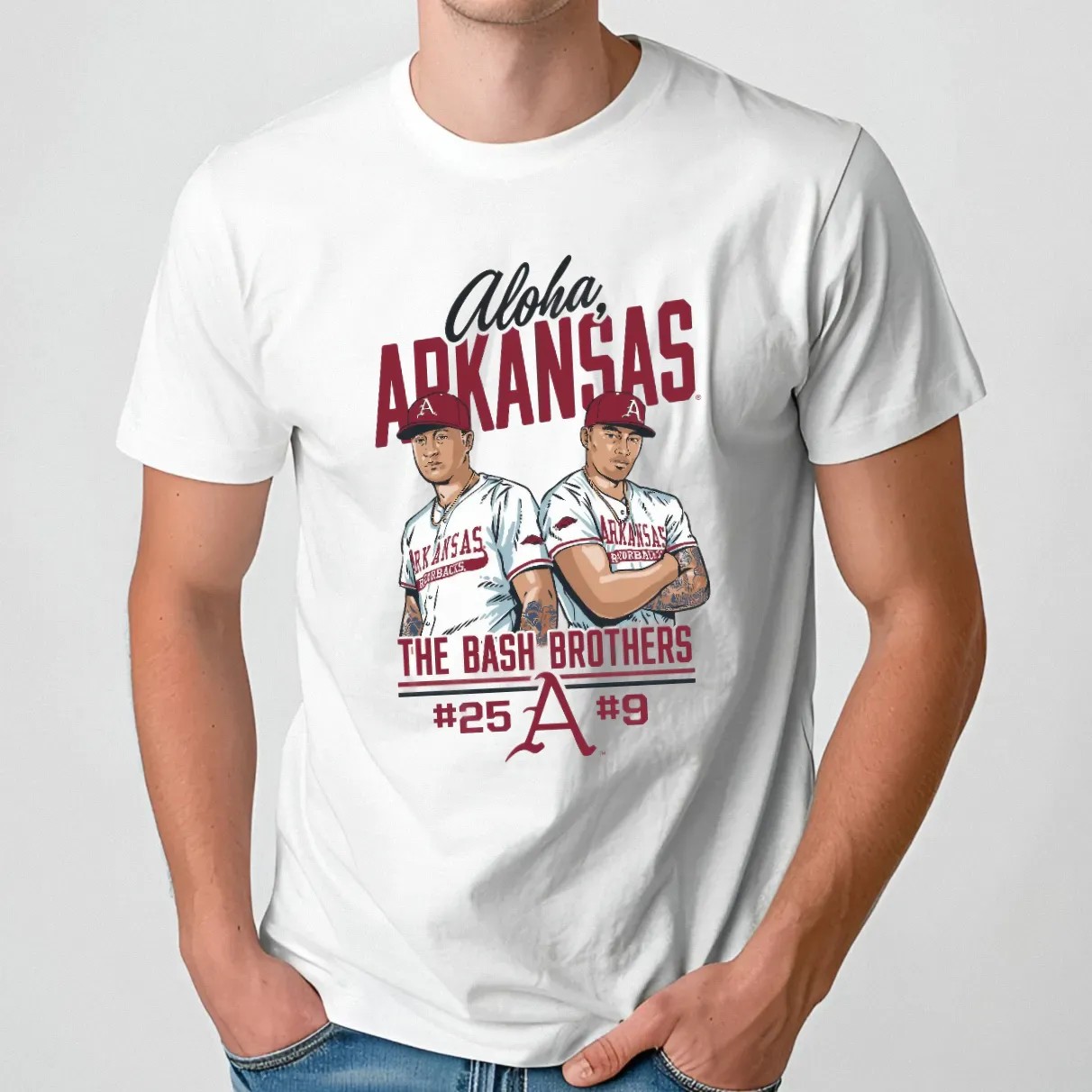 Aloha Arkansas Aloy The Bash Brothers T Shirt