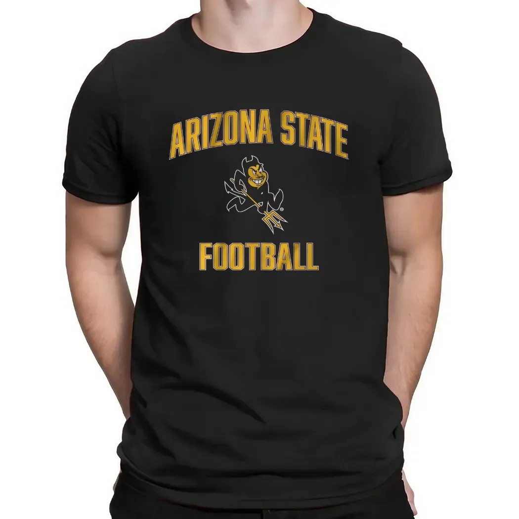 Arizona State Football Sparky Logo T Shirt