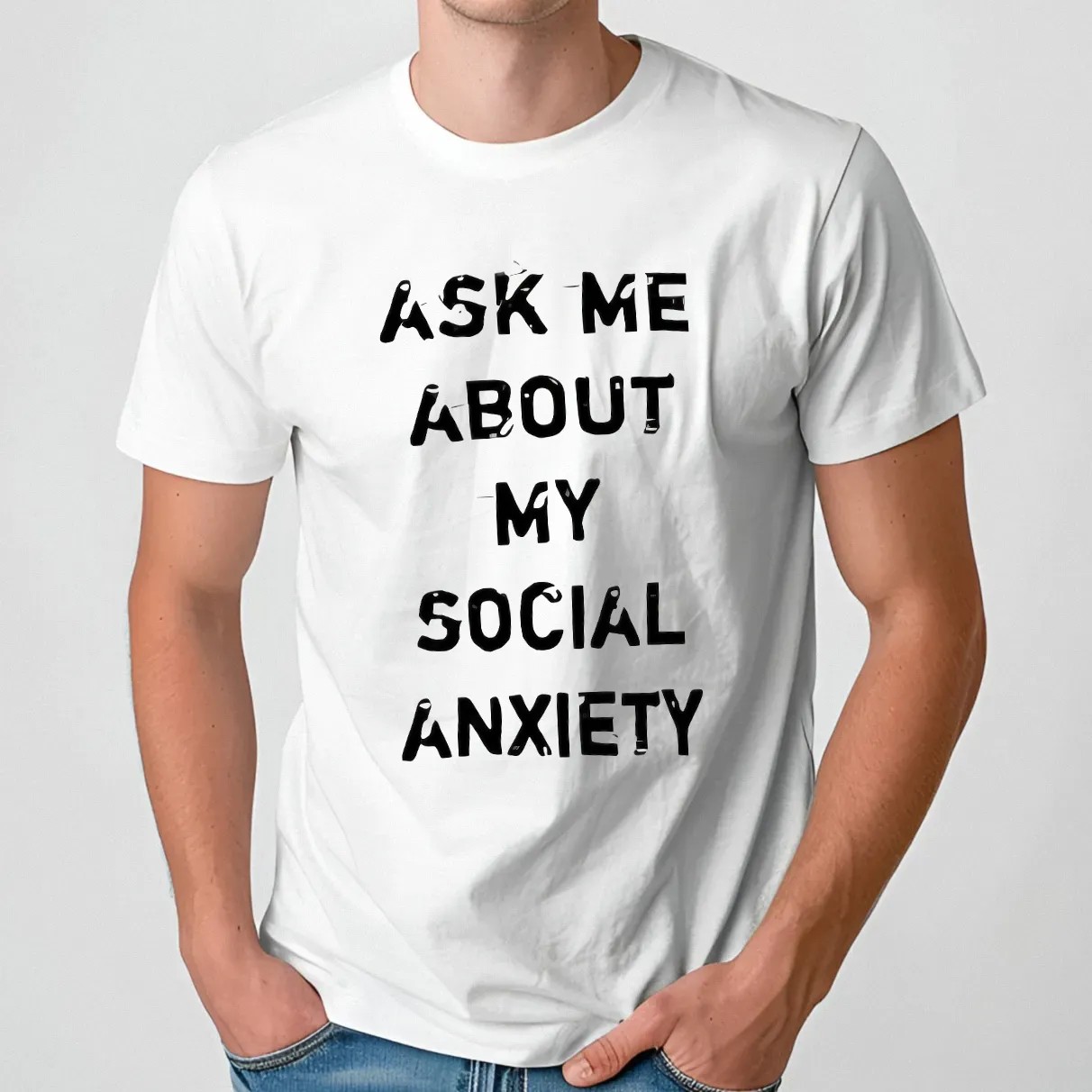 Ask Me About My Social Anxiety T Shirt