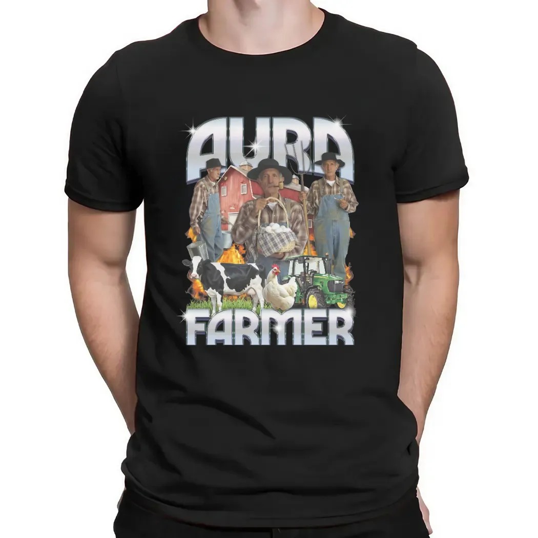 Aura Farmer Bootleg Rap T Shirt