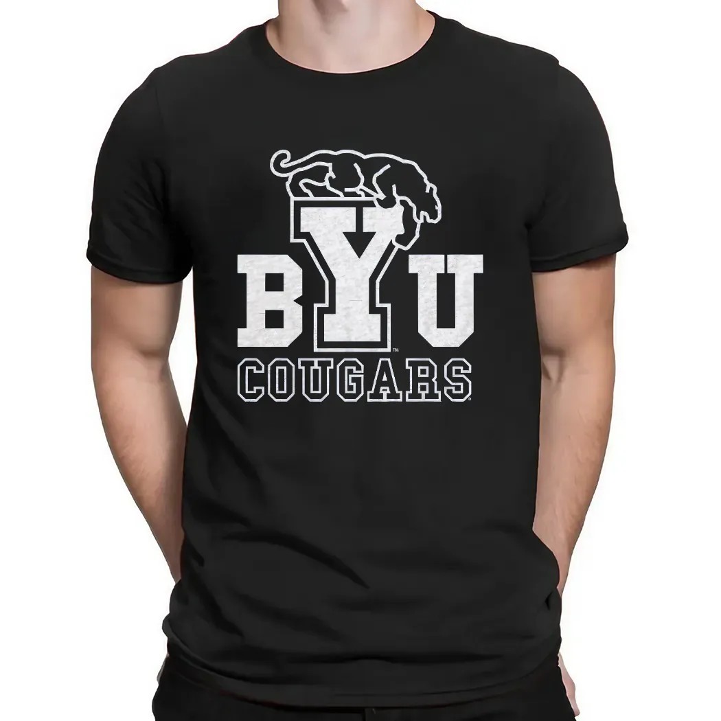 BYU Cougars Football Retro T Shirt