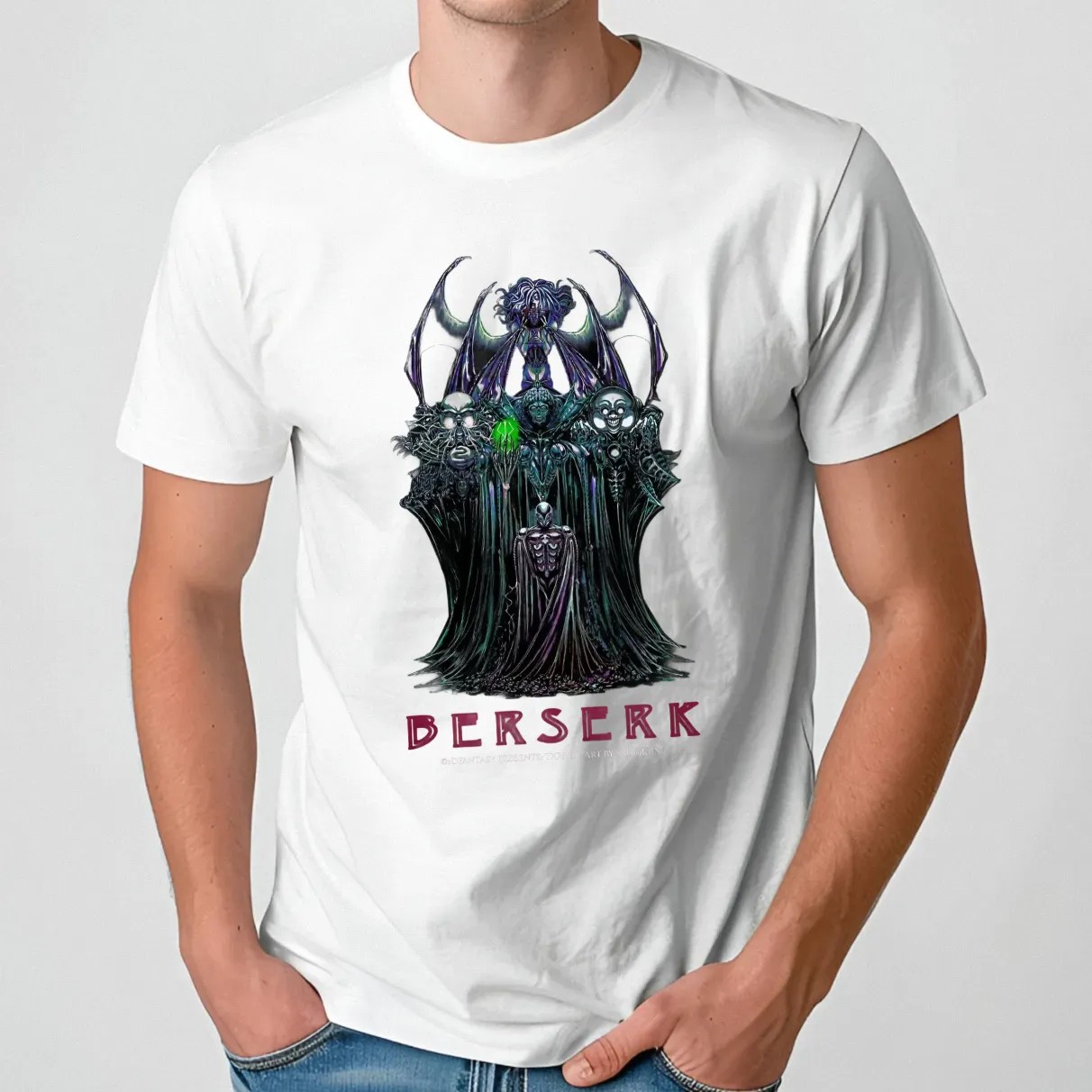 Berserk Dark Lords Gothic Anime Graphic T Shirt