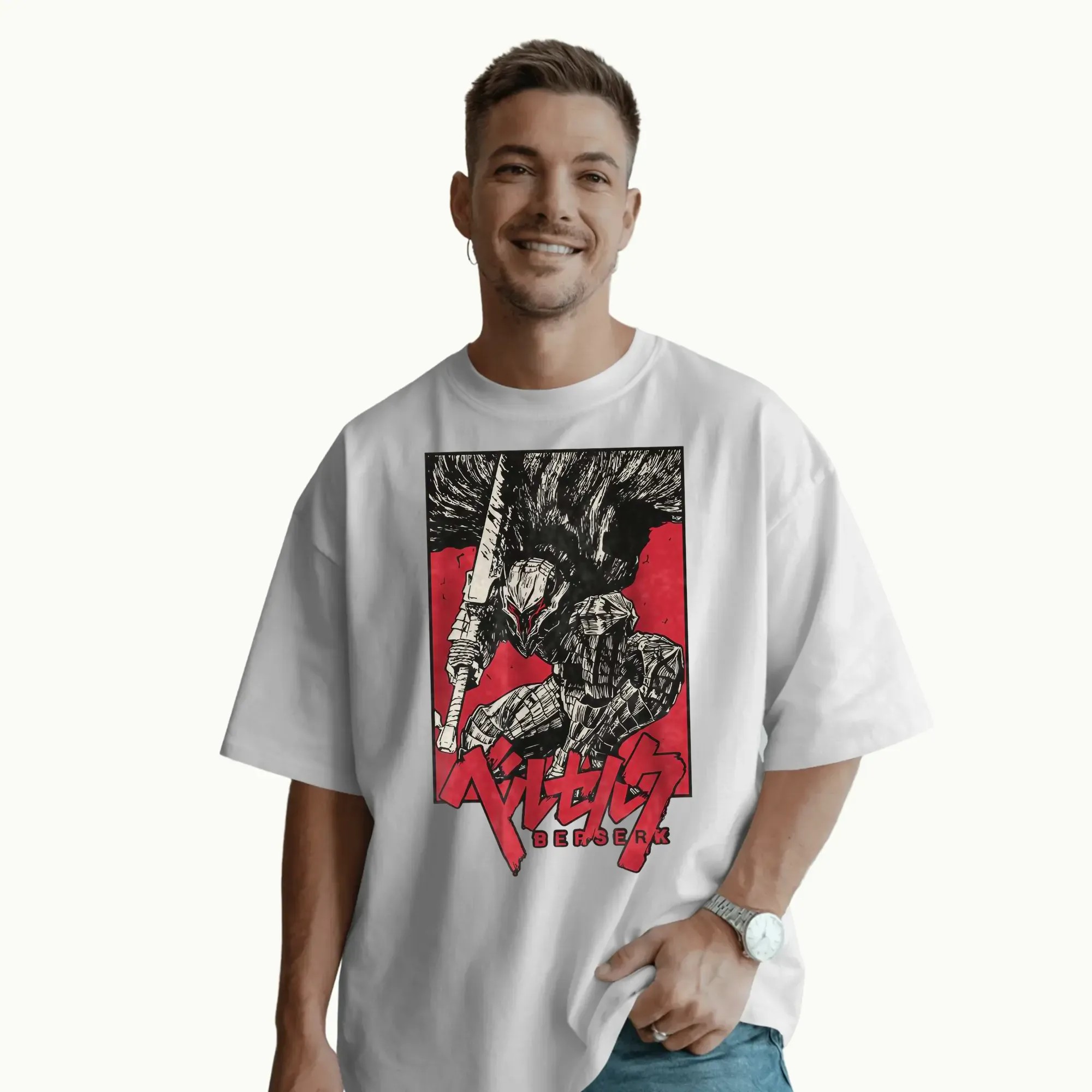 Berserk Guts Berserker Armor Manga T Shirt